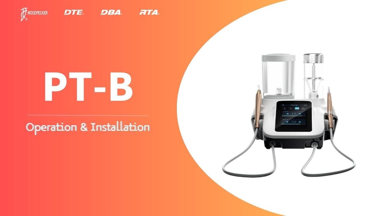 Load video: Détartreur/aéropolisseur PT-B compatible Satelec® ou EMS® - WoodPecker