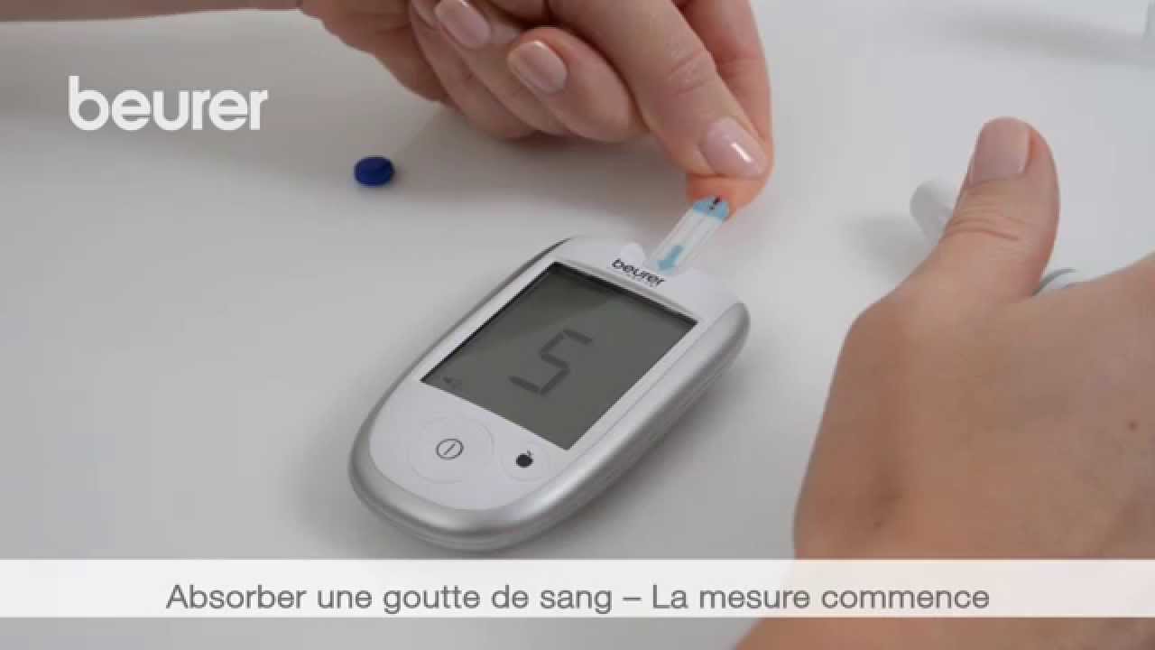 Load video: USB Connected Blood Glucose Reader GL 44 - BEURER