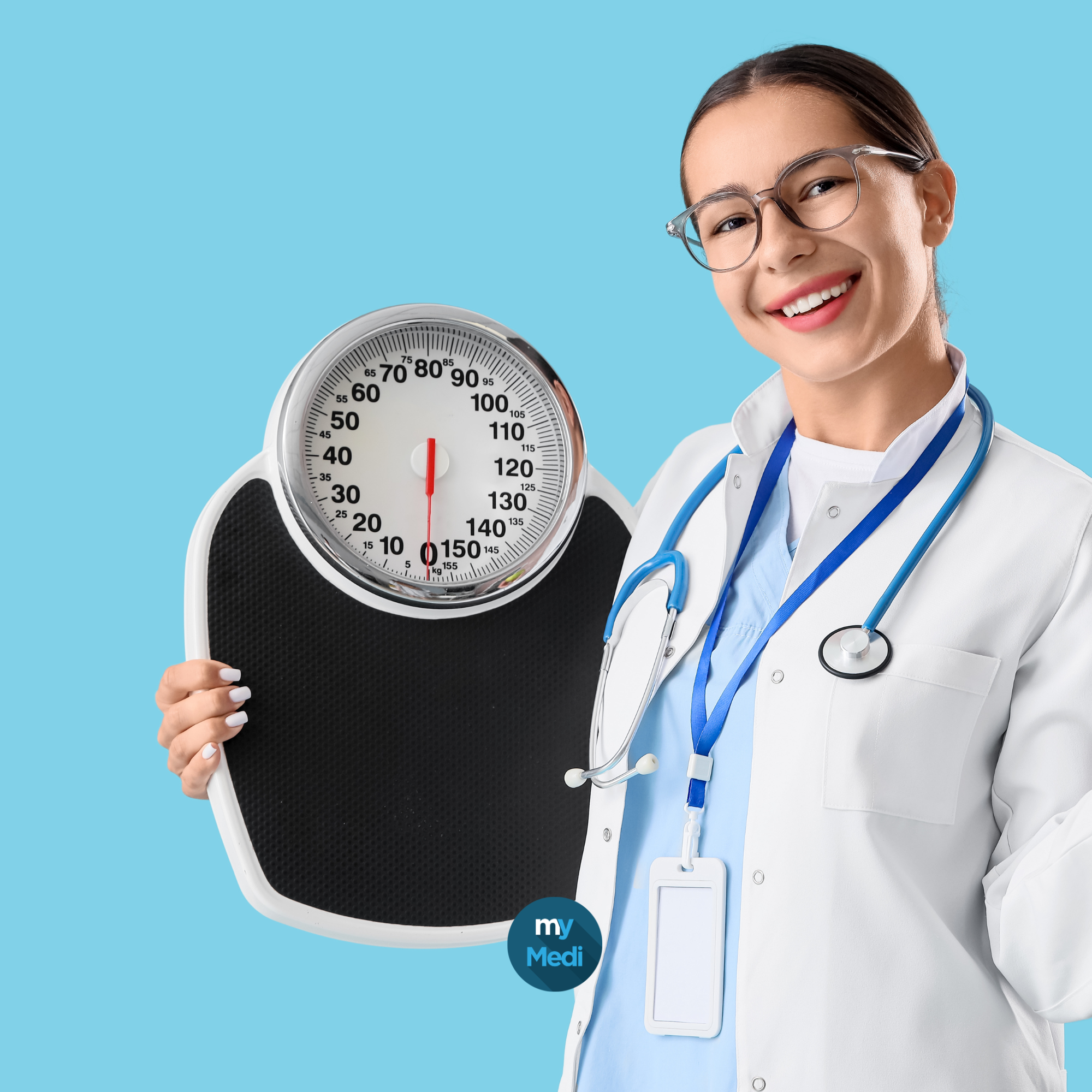 Pèse-personnes pour infirmiers