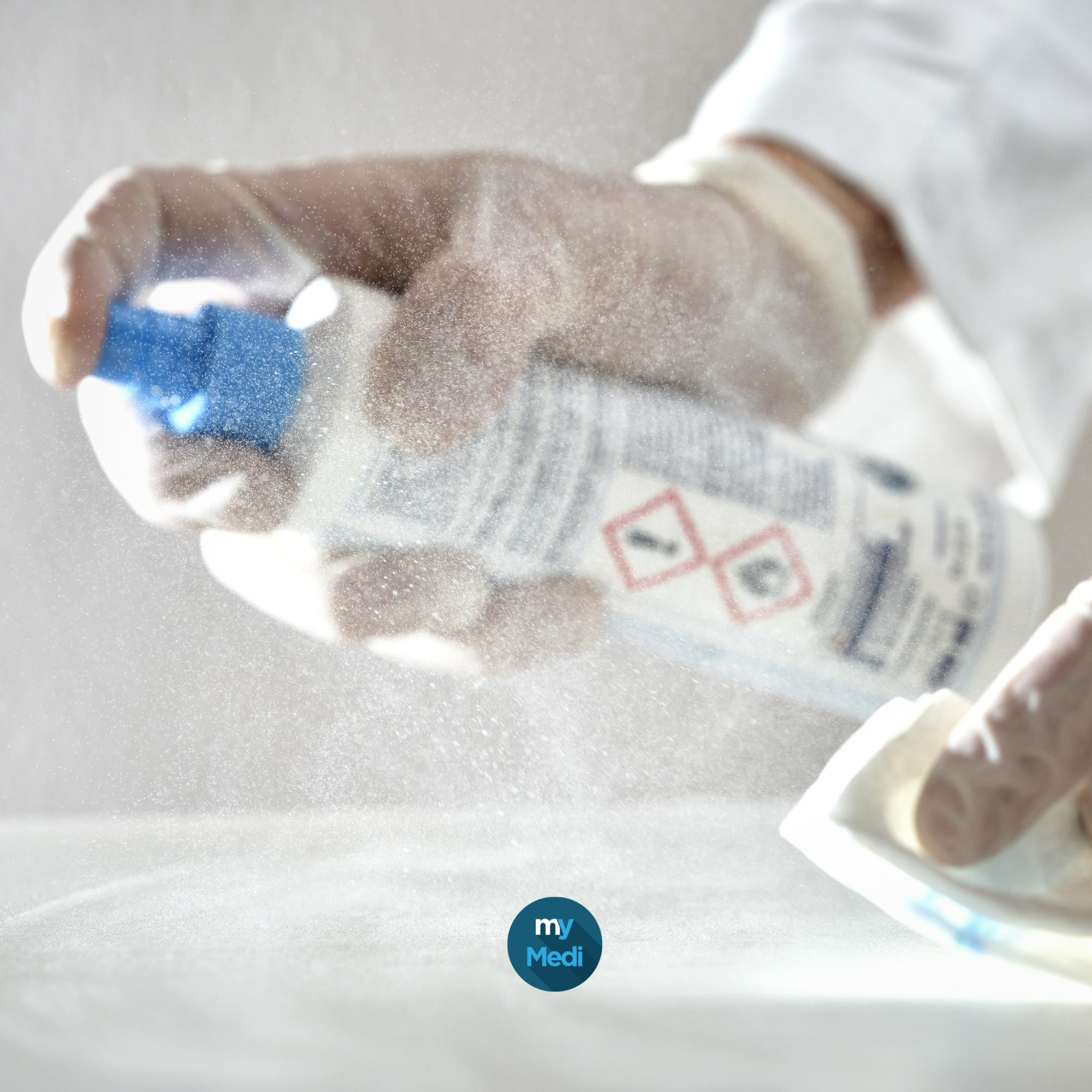 Désinfection des surfaces pour infirmiers