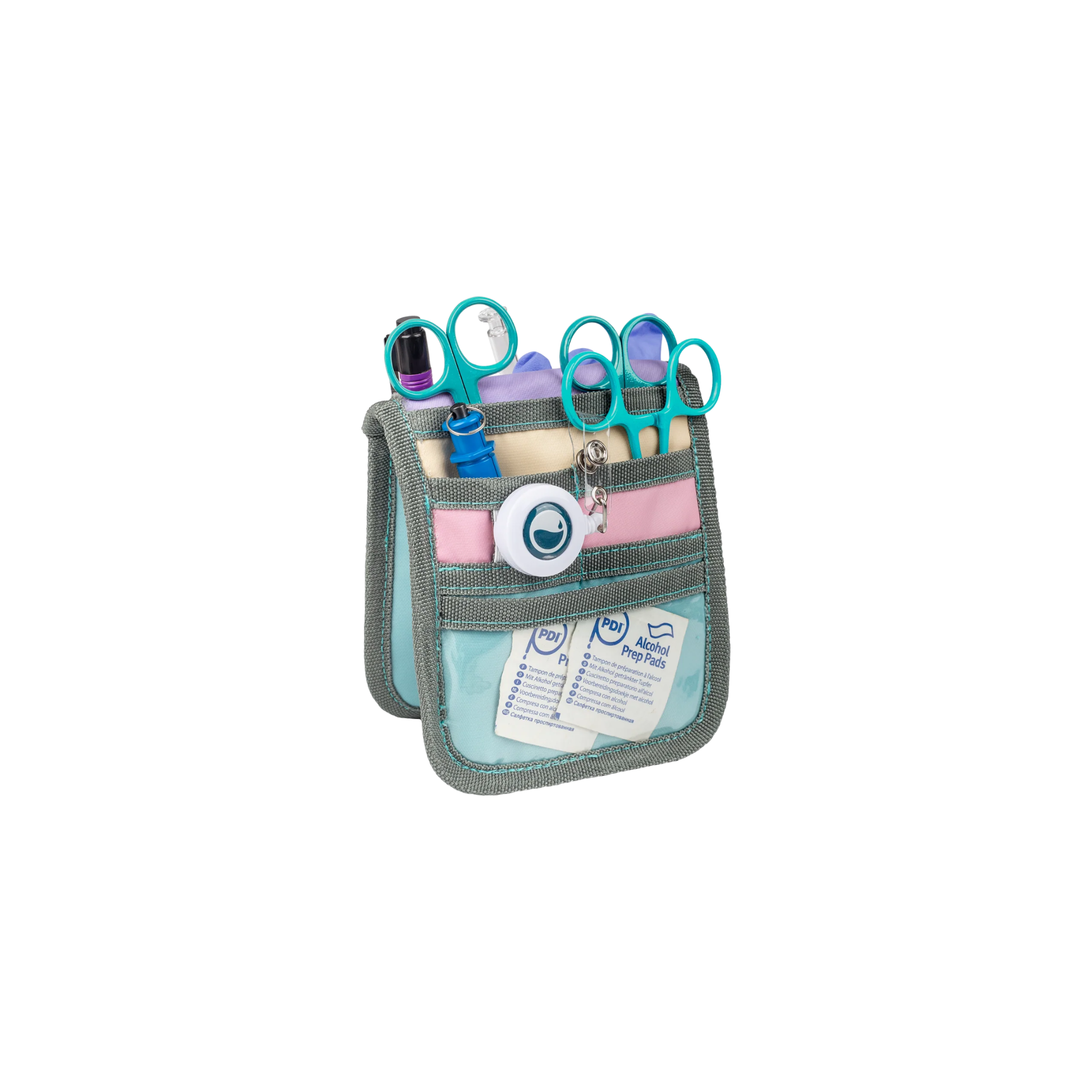 Organisateur de poche arrondi - 13 cm - Plusieurs coloris - My Blouse