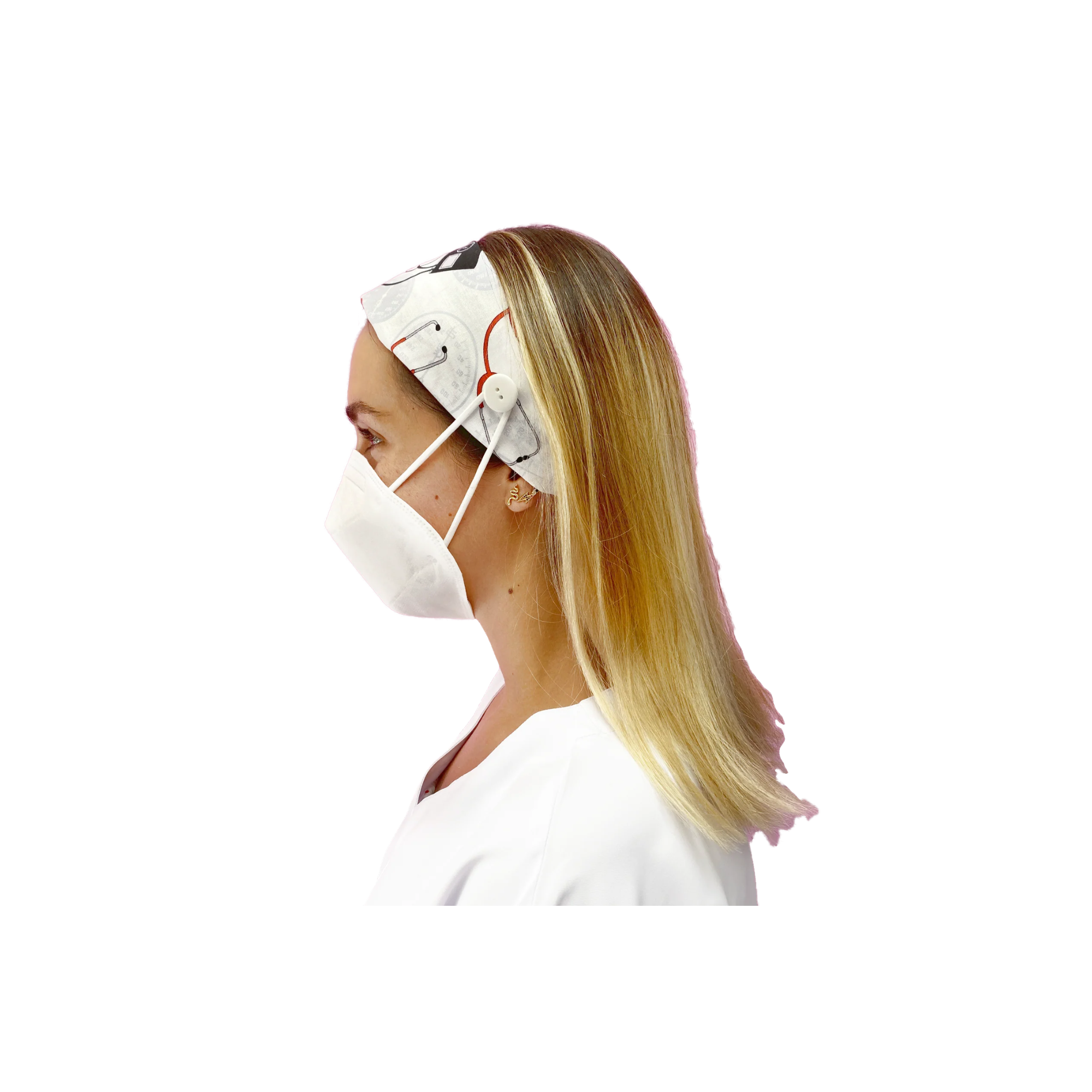 Bandeau pour cheveux avec boutons - Plusieurs imprimés - My Blouse