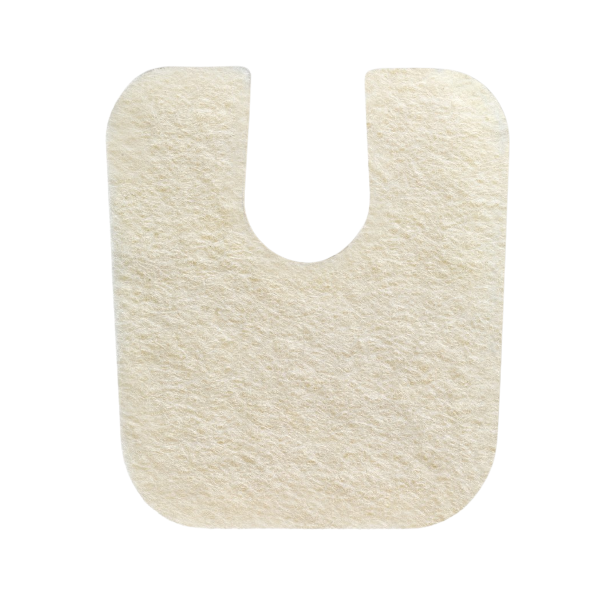 36 bandages feutre creux adhésifs - Forme fer à cheval - Fresco