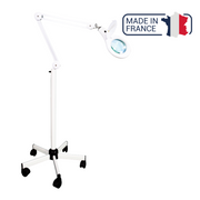 Lampe loupe LID Vera LED 4W  sur pied à roulettes 