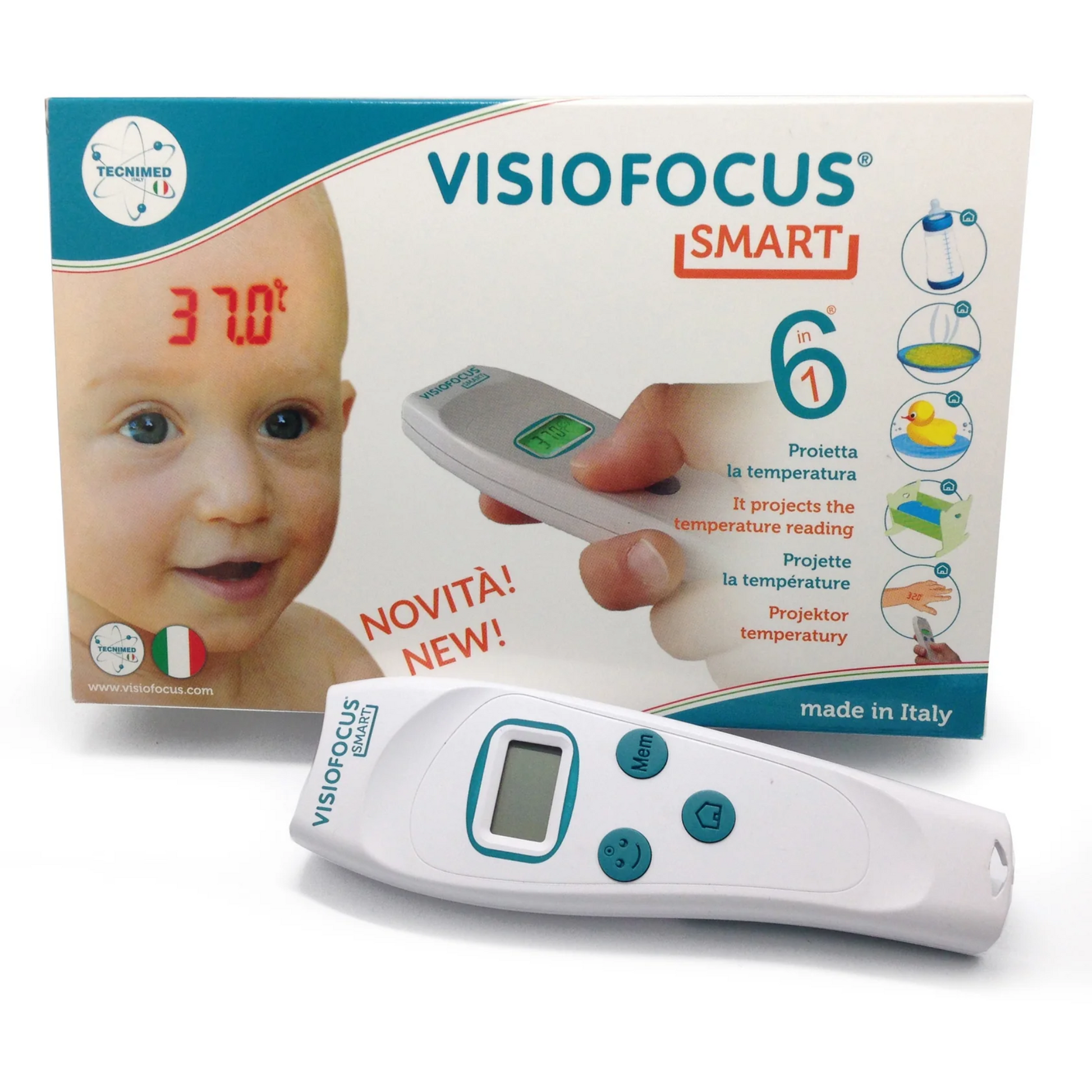 Thermomètre Infrarouge Visiofocus Smart - W.EPP - My Médical