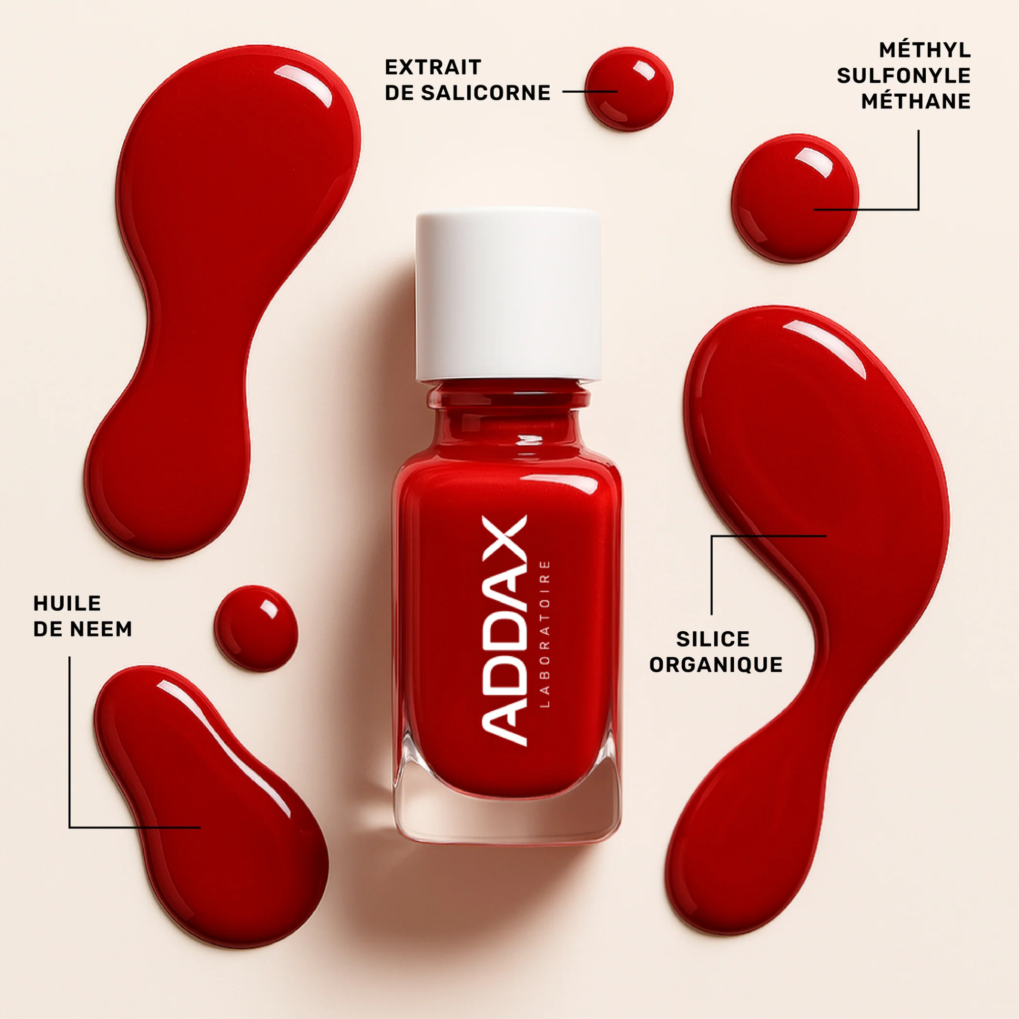 AIRCOLOR® - Breathable Care Varnish - Several Colors - 11 ml - Addax Laboratory 