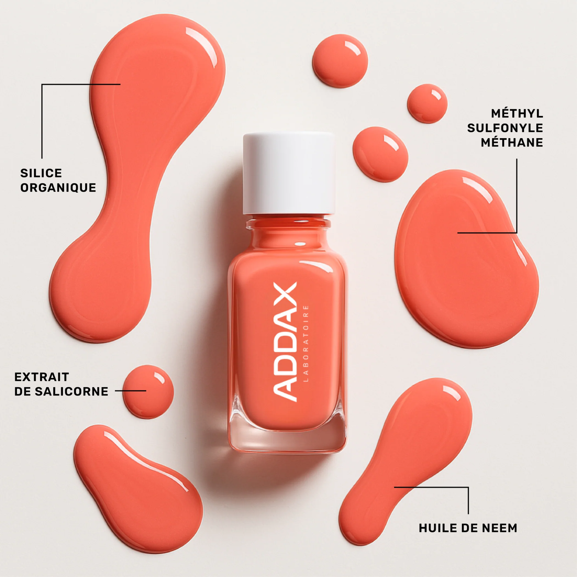 AIRCOLOR® - Breathable Care Varnish - Several Colors - 11 ml - Addax Laboratory 