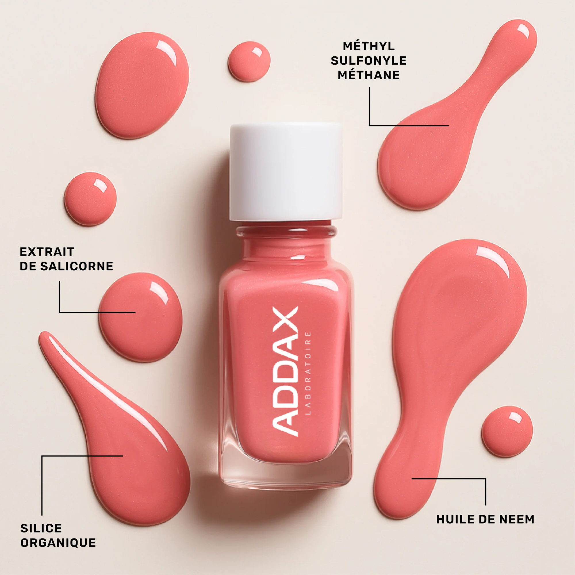 AIRCOLOR® - Breathable Care Varnish - Several Colors - 11 ml - Addax Laboratory 