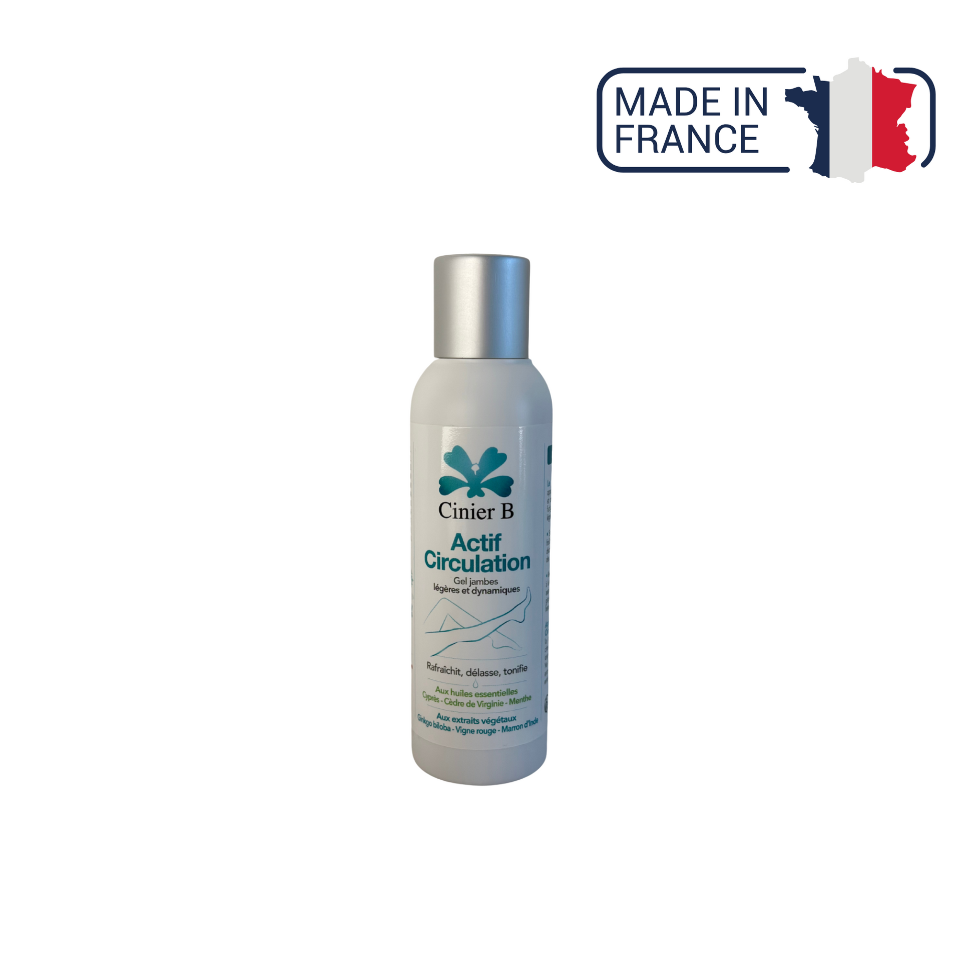 Actif Circulation - Effet de fraîcheur - 3 contenances - Laboratoires Cinier B Laboratoires Cinier B 