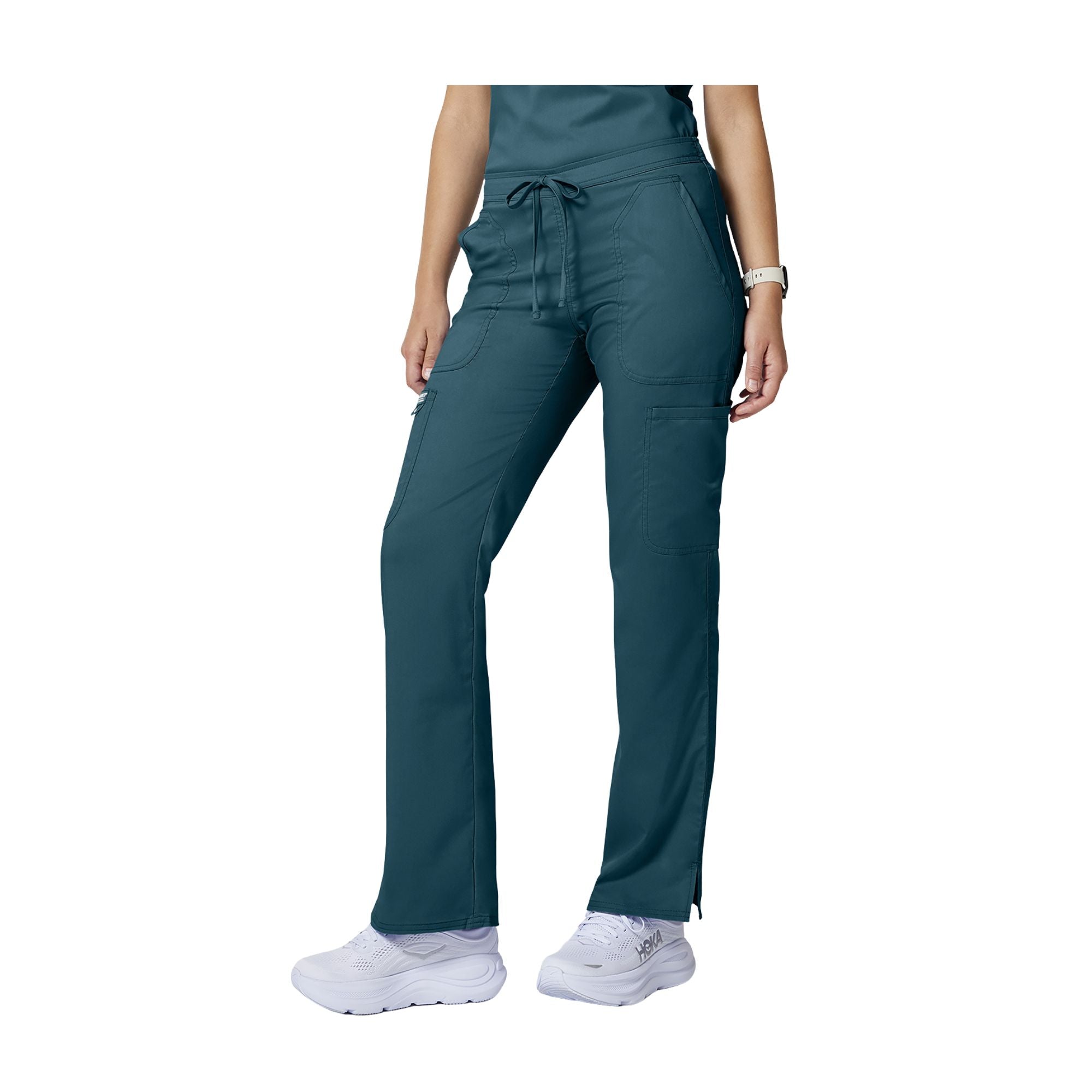 Amiens - Pantalon jambes légèrement évasées à cordon de serrage - Femme - Cherokee