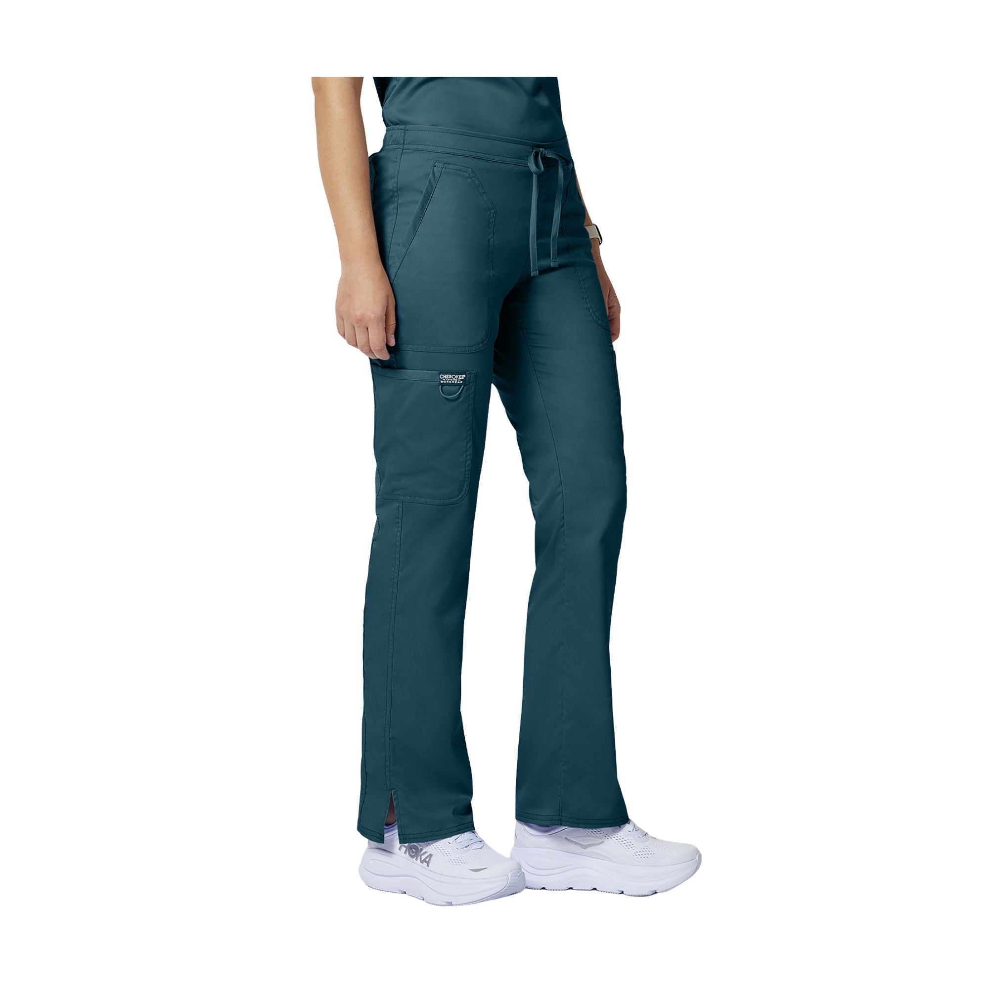 Amiens - Pantalon jambes légèrement évasées à cordon de serrage - Femme - Cherokee