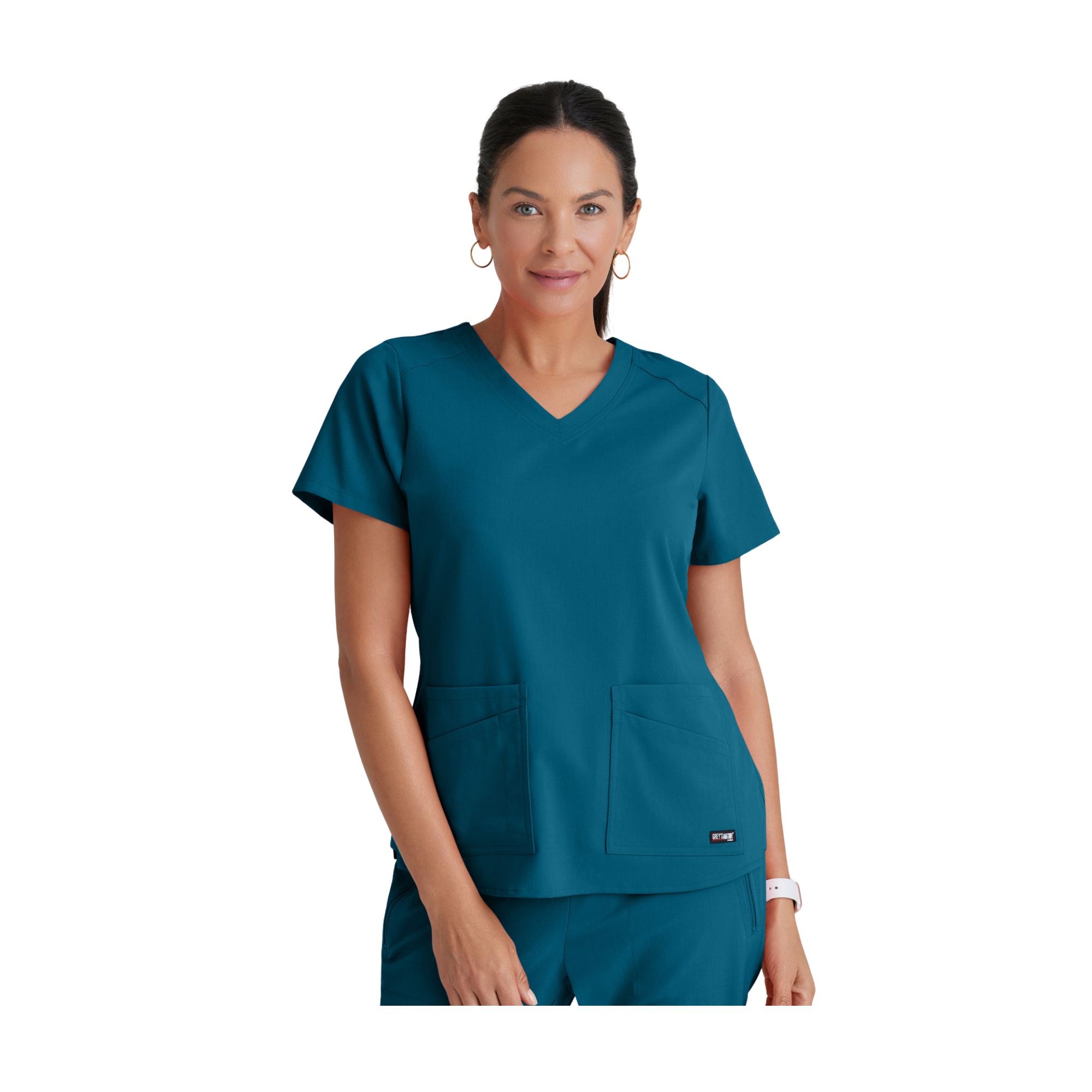 Aura - Tunique col V - Femme - Grey’s Anatomy Stretch GREYS ANATOMY STRETCH