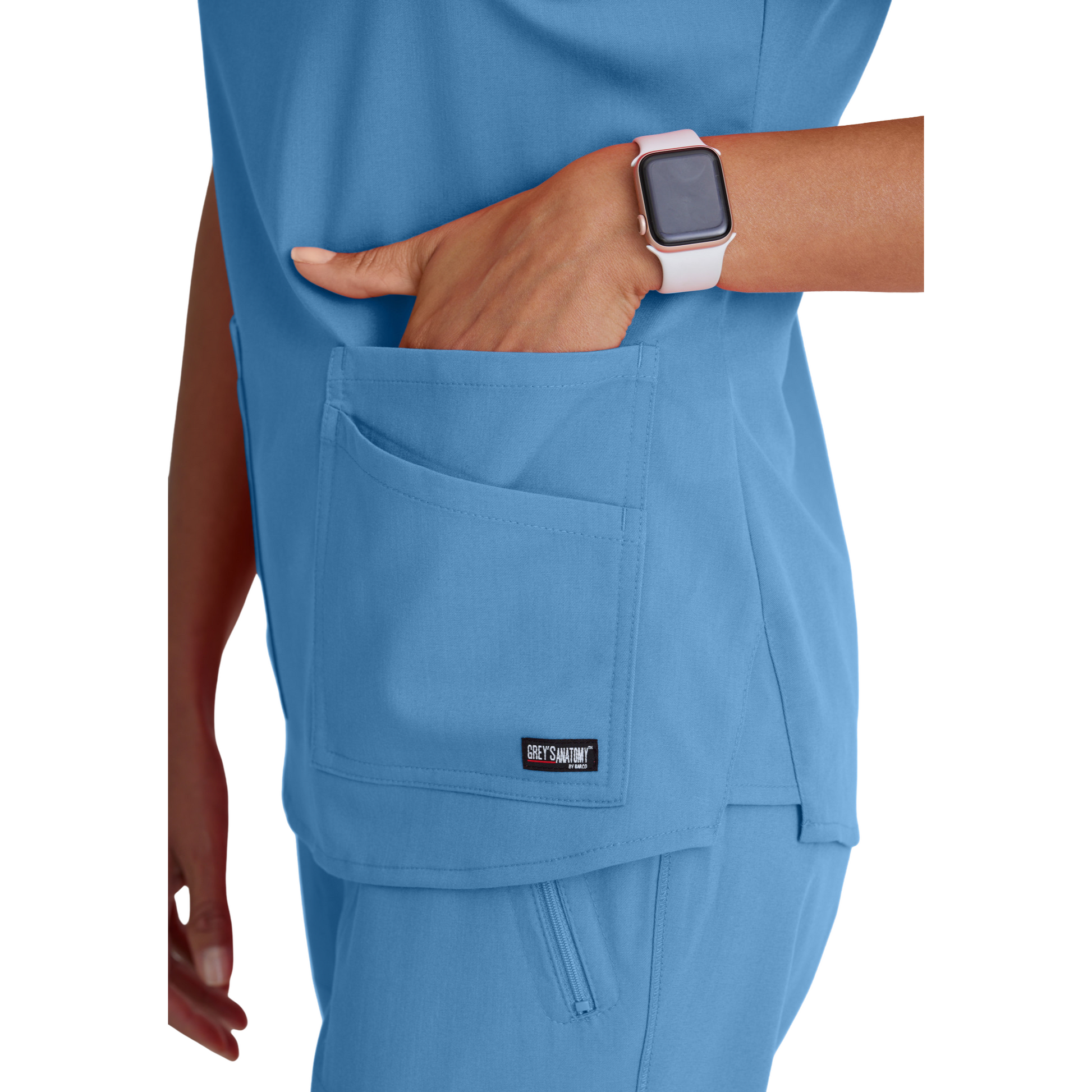 Aura - Tunique col V - Femme - Grey’s Anatomy Stretch GREYS ANATOMY STRETCH