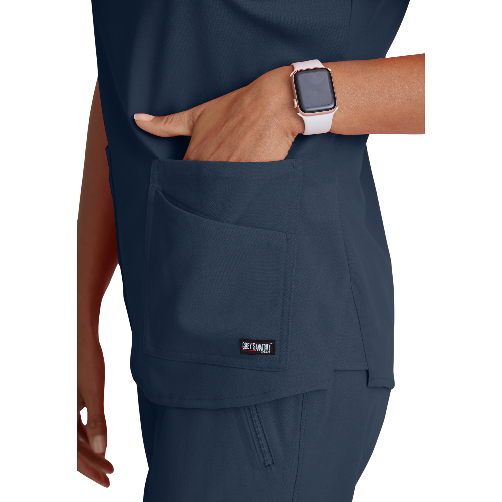 Aura - Tunique col V - Femme - Grey’s Anatomy Stretch GREYS ANATOMY STRETCH