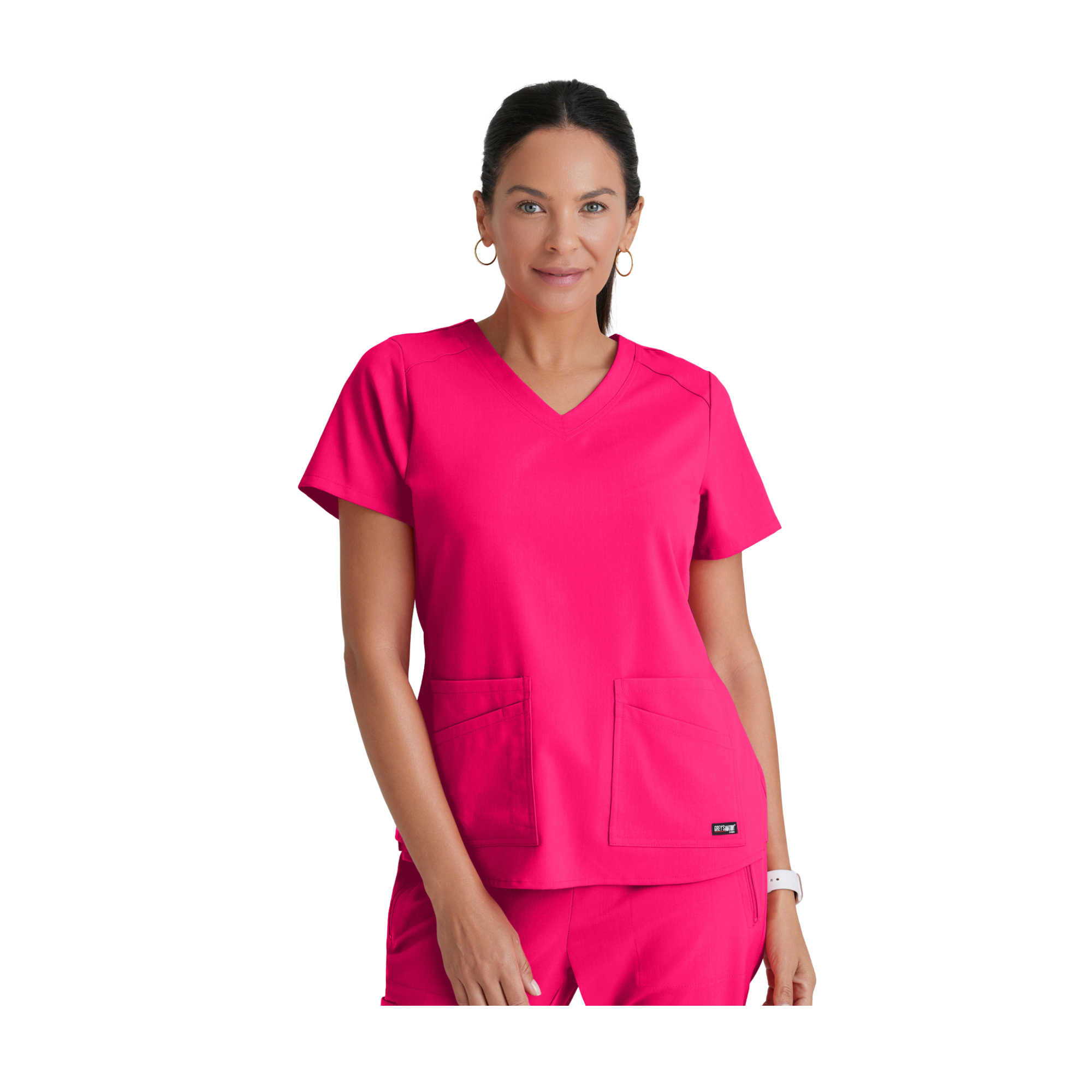 Aura - Tunique col V - Femme - Grey’s Anatomy Stretch GREYS ANATOMY STRETCH