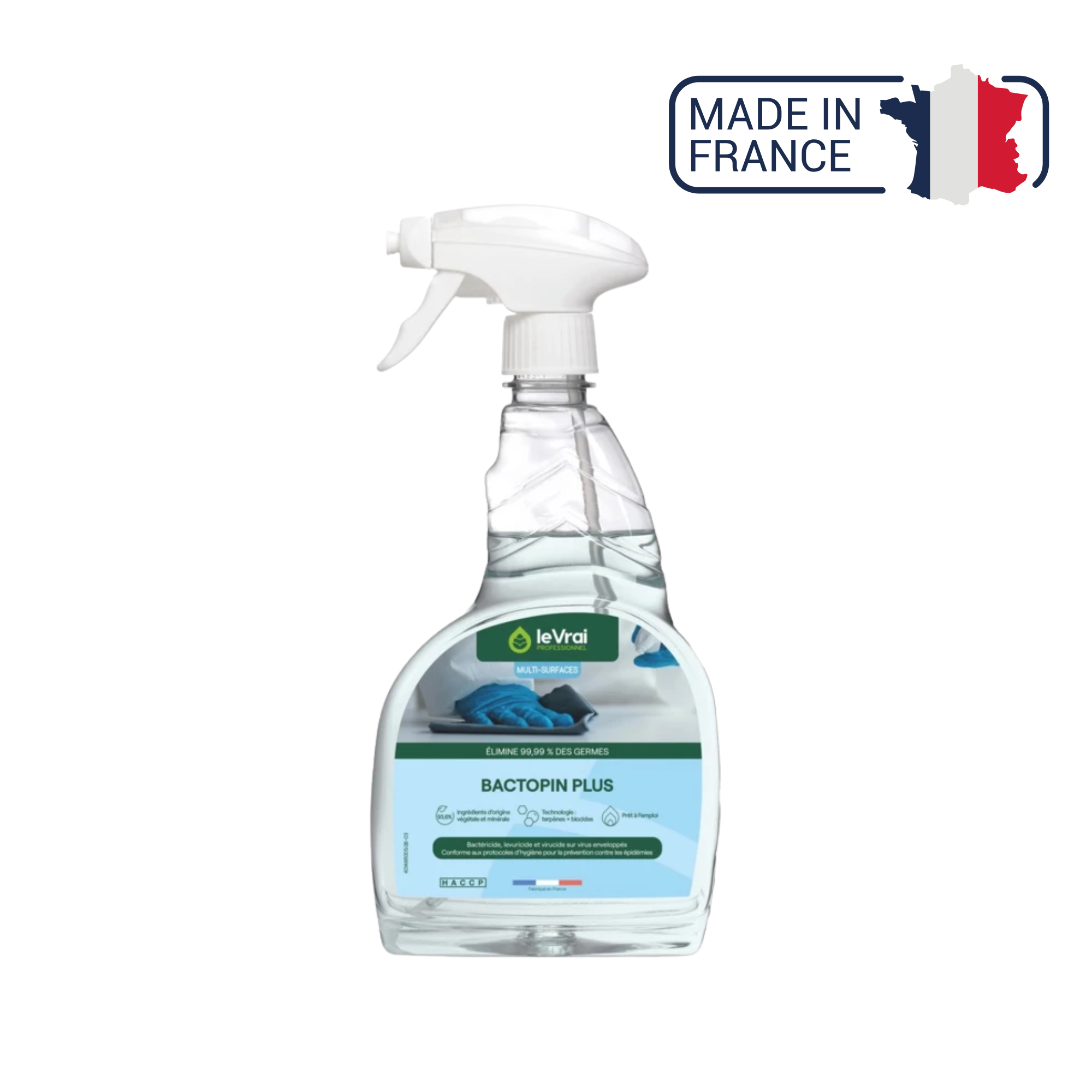 Bactopin Plus - 750 mL to 5 L - The Real Professional
