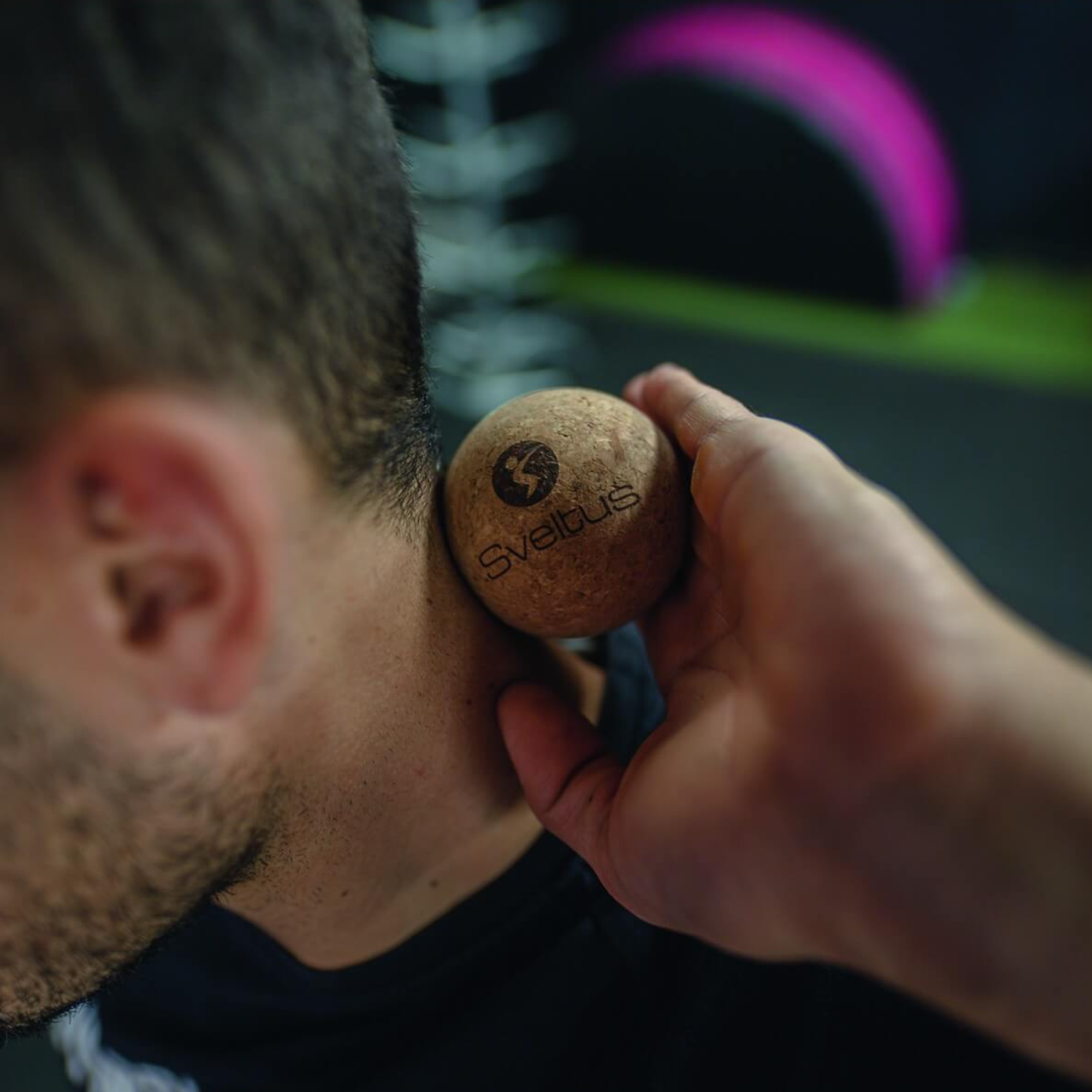 Balle de massage liège - Ø 6,50 cm - Sveltus