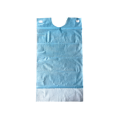 Bavoirs jetables avec poche de recueil - lot de 100 - Comed - My Médical