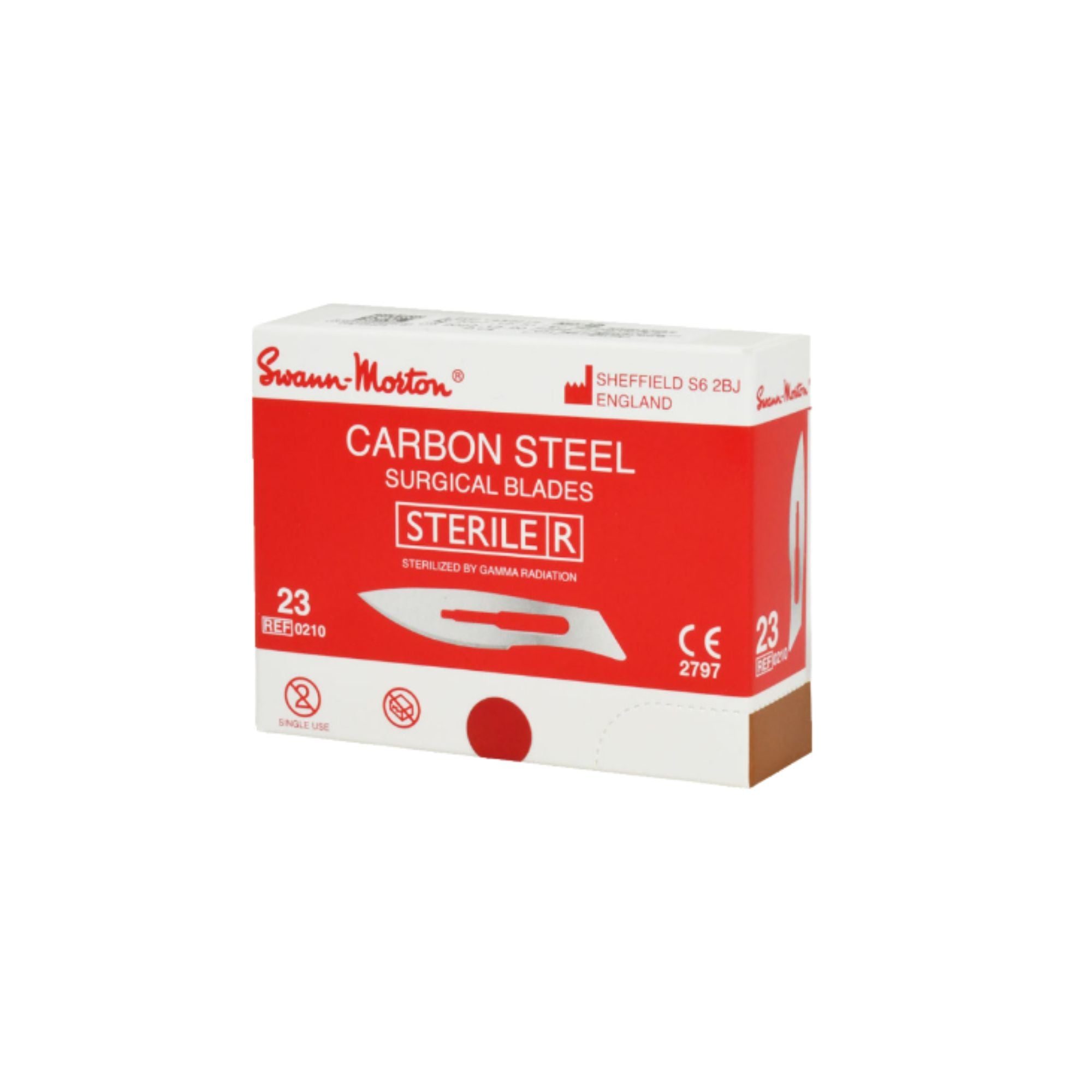 Box of 100 sterile scalpel blades - Swann-Morton