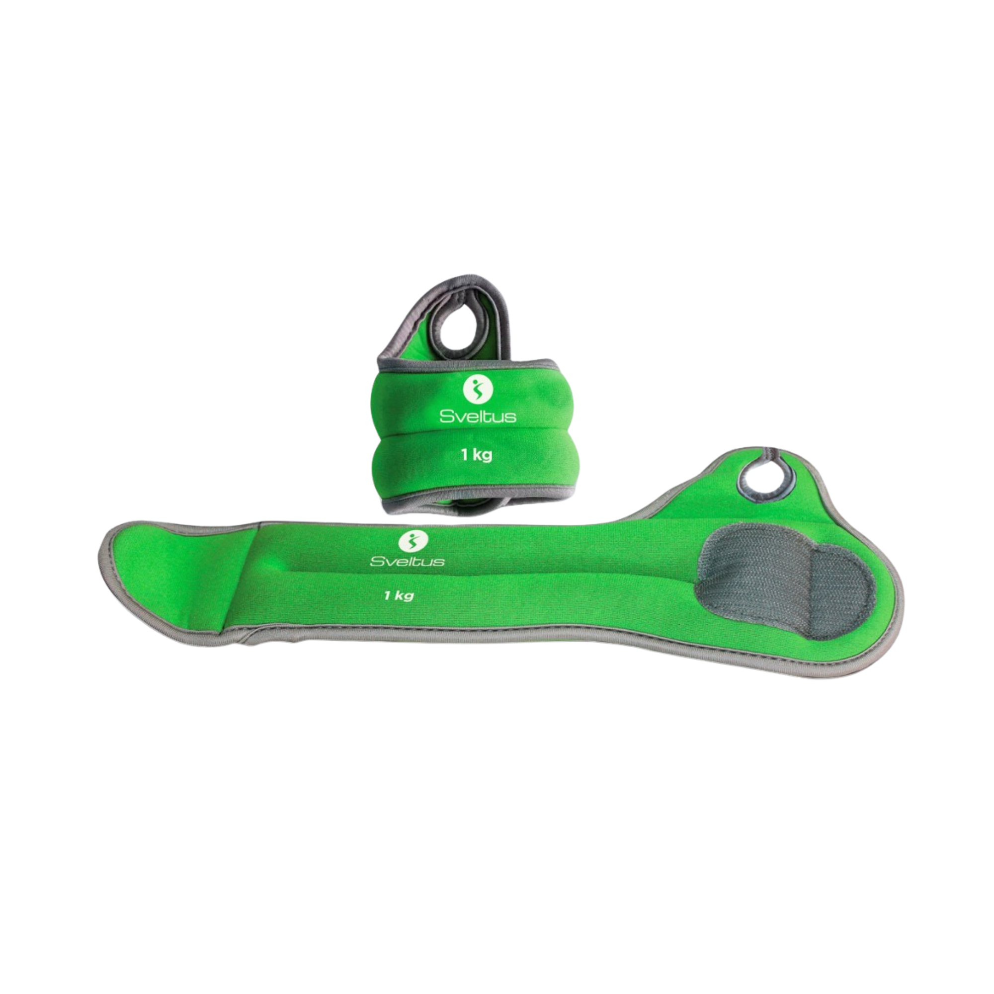 Bracelet lesté poignet X2 - 0,500/2kg - Sveltus