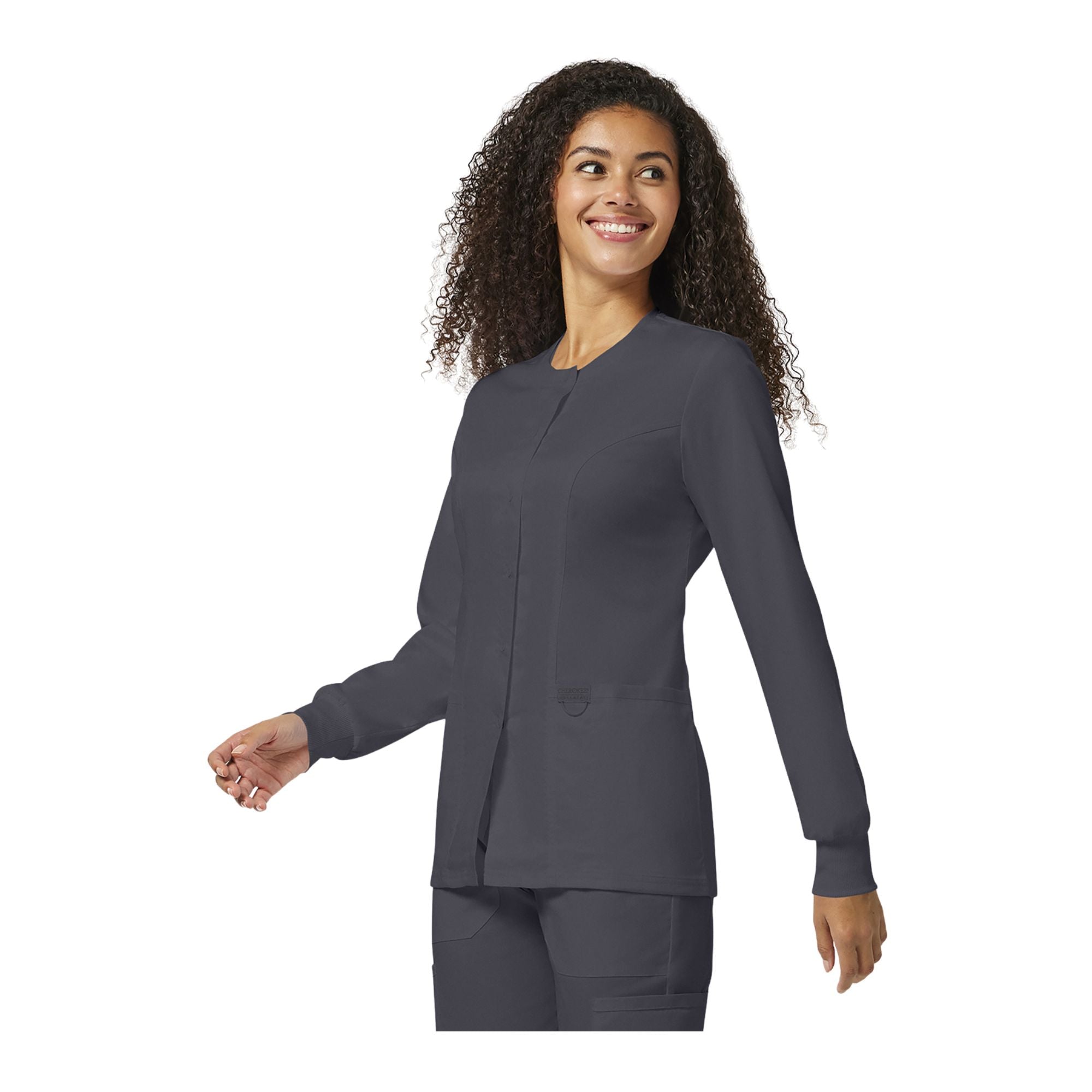 Compiègne - Veste médicale à boutons-pression - Femme - Cherokee