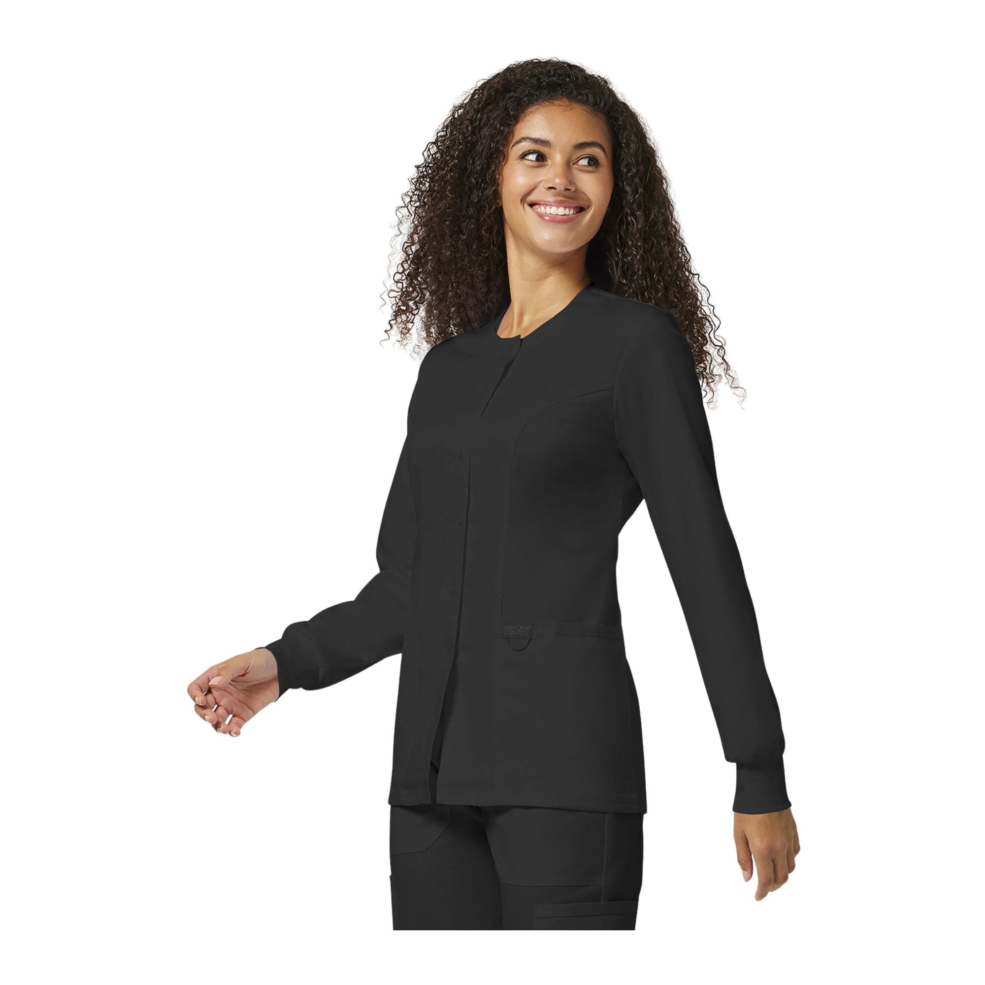 Compiègne - Veste médicale à boutons-pression - Femme - Cherokee