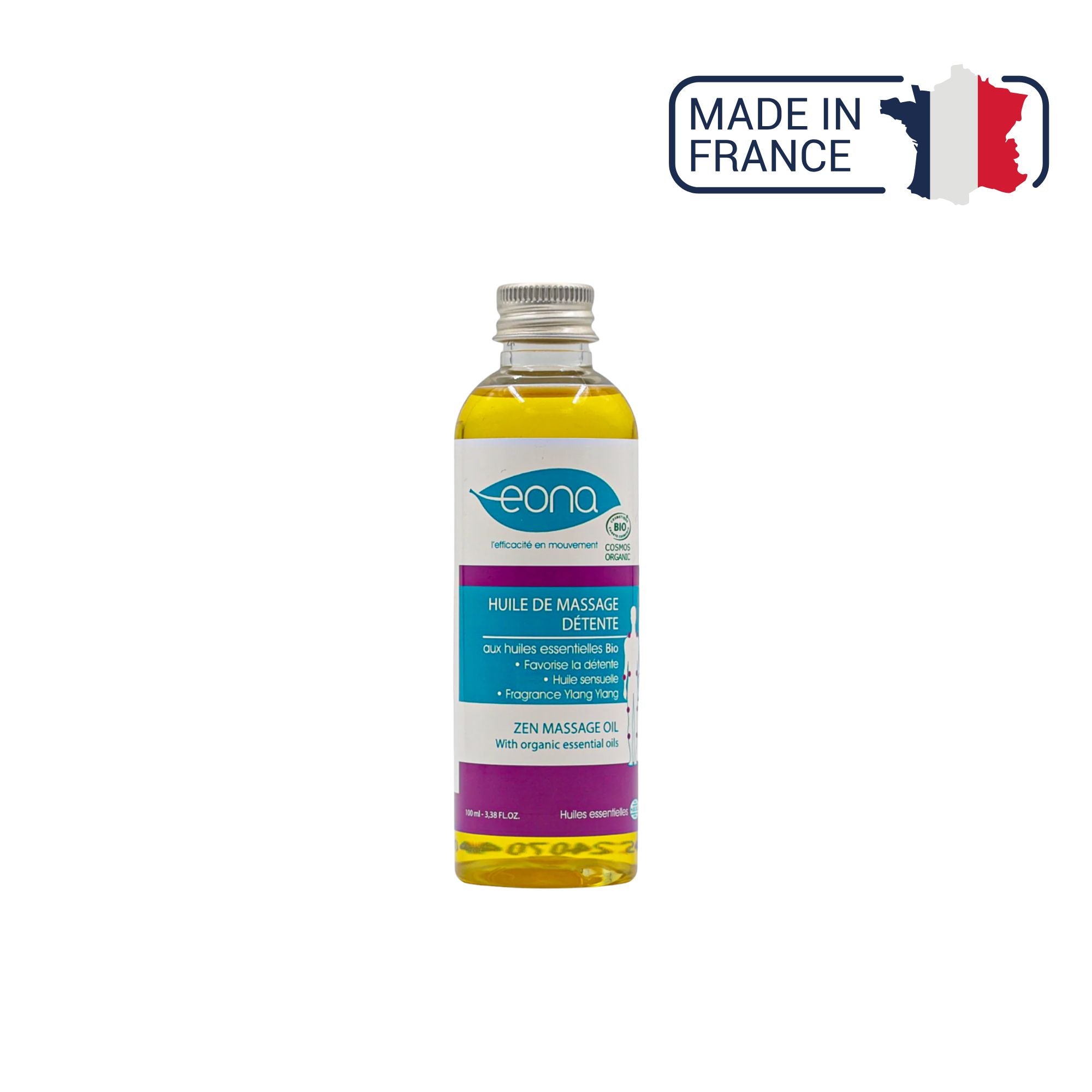 Massage oil - Relaxation - Organic - Eona