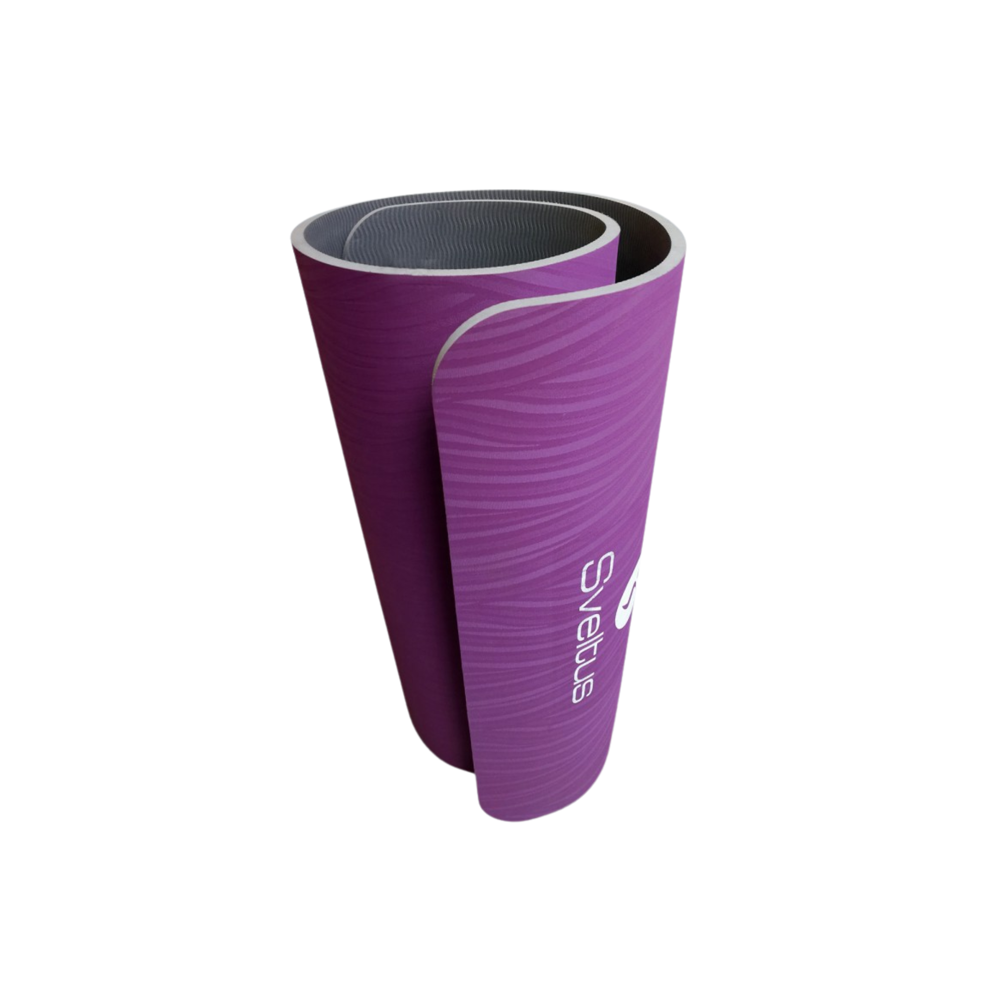 Tapis studio prune/gris - 140x60 cm - Sveltus