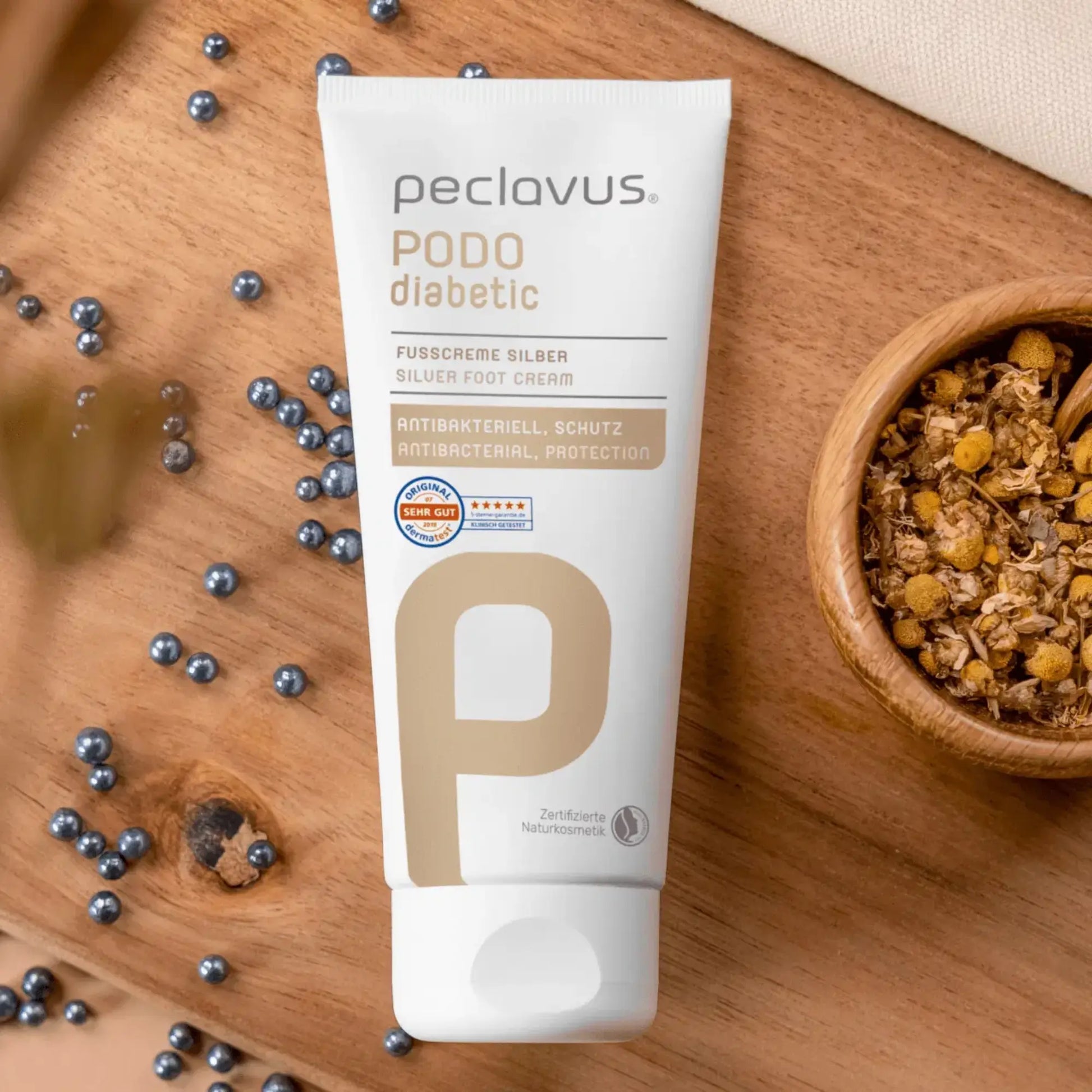 Crème argent pour les pieds diabétiques - Peclavus - My Médical