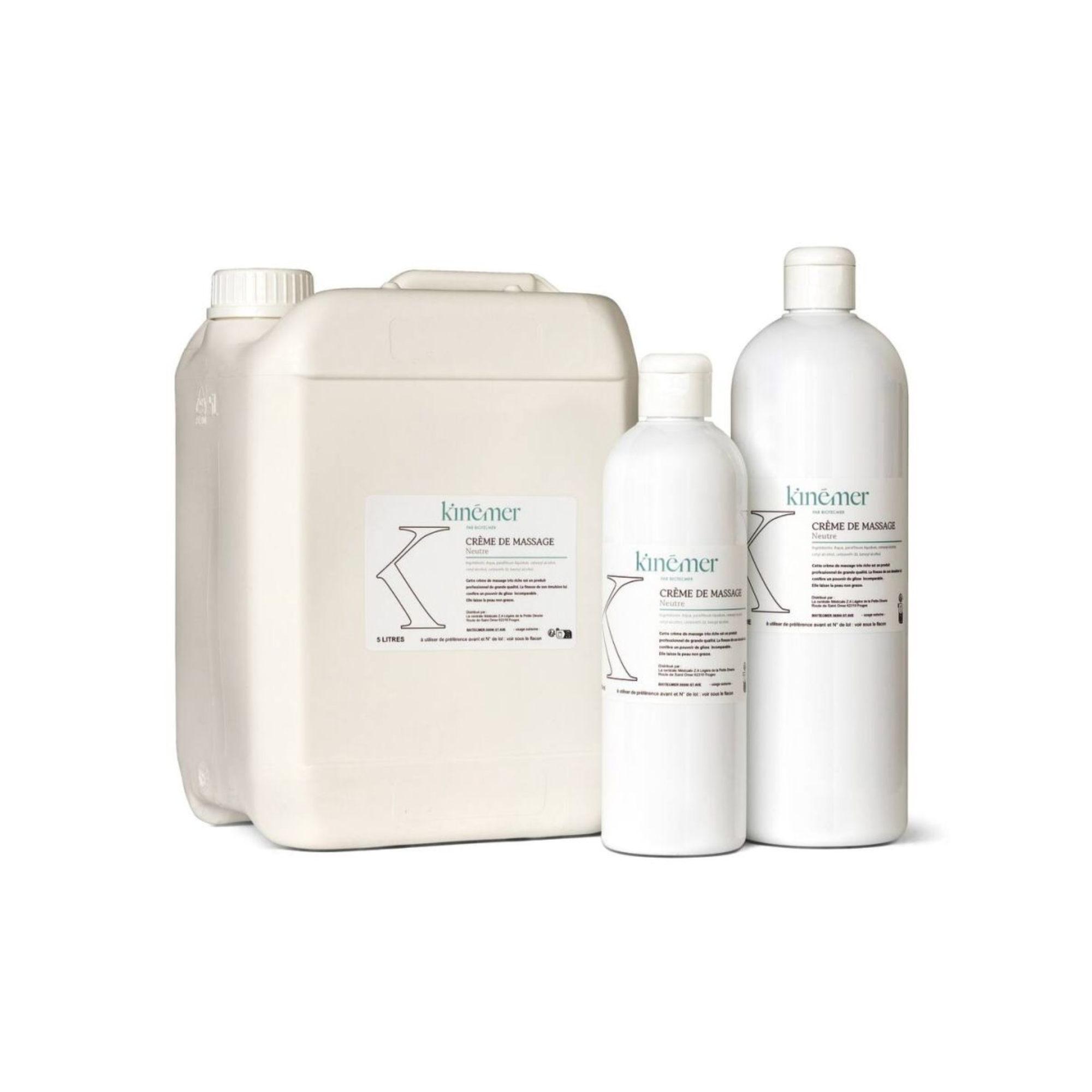 Creme Massage Neutre Kine Mass - Kinémer - Biotecmer