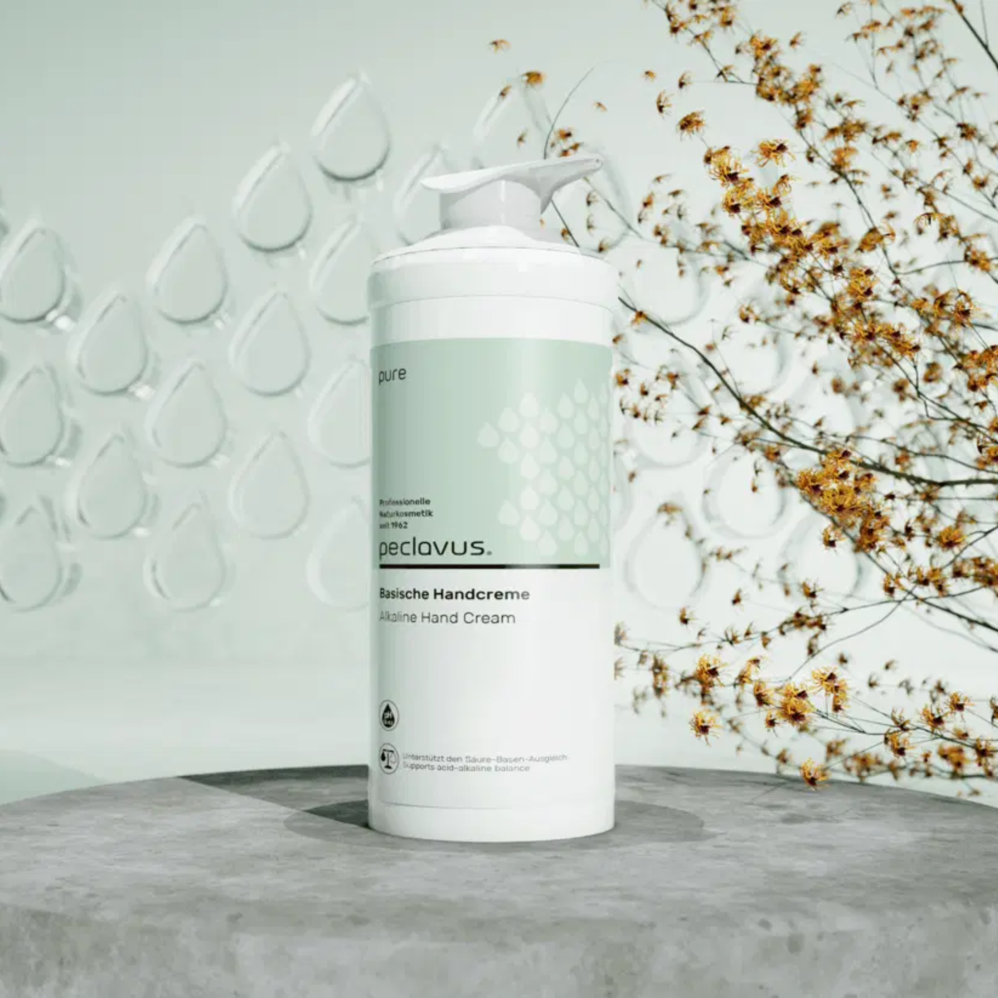 Crème alcaline pure pour les mains - Plusieurs contenances - Peclavus