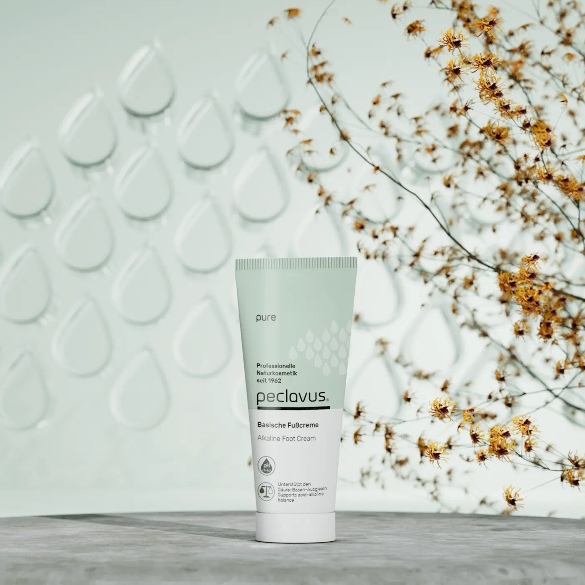 Crème alcaline pure pour les pieds - Plusieurs contenances - Peclavus