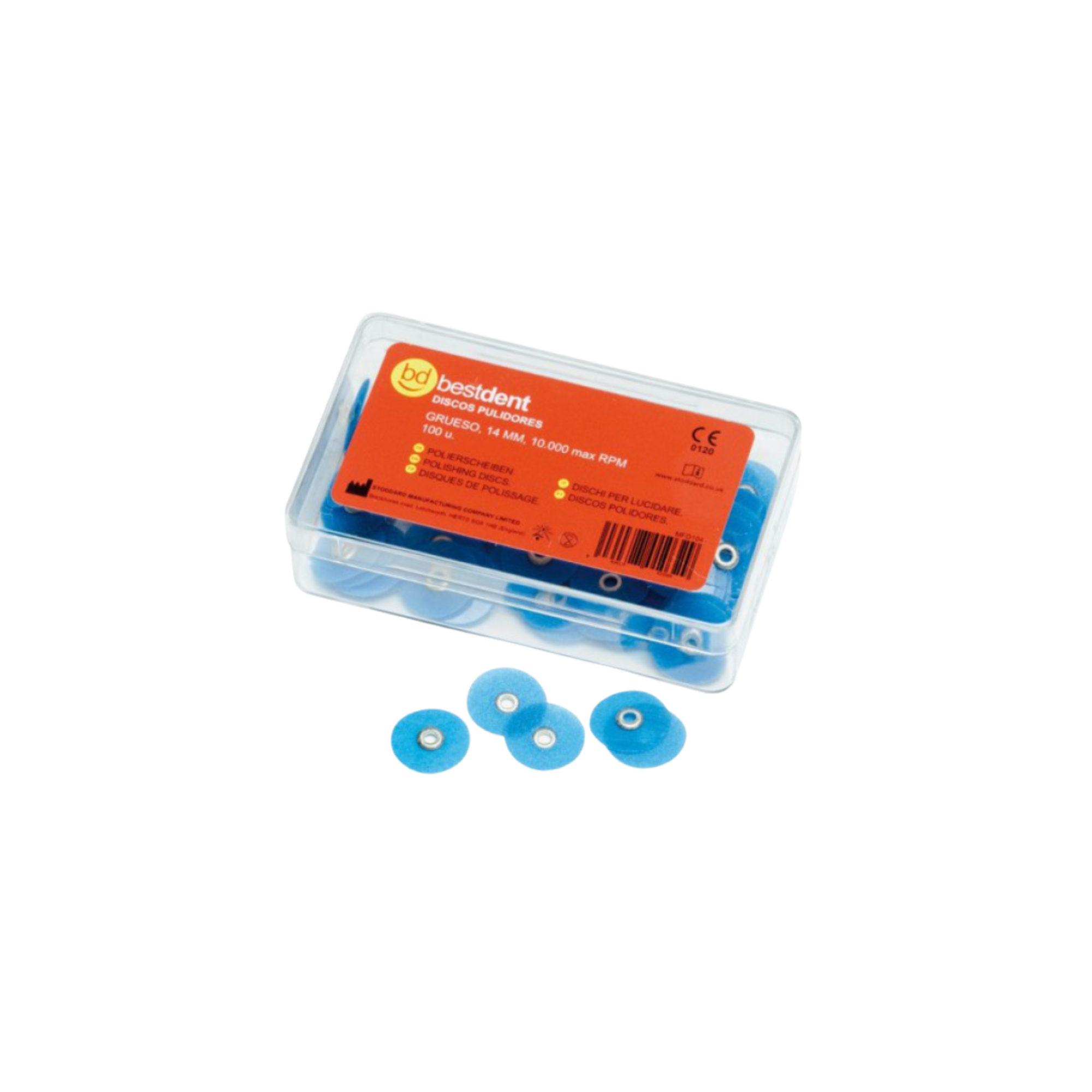 Disques de Polissage - 10 ou 14 mm - Bestdent - My Médical