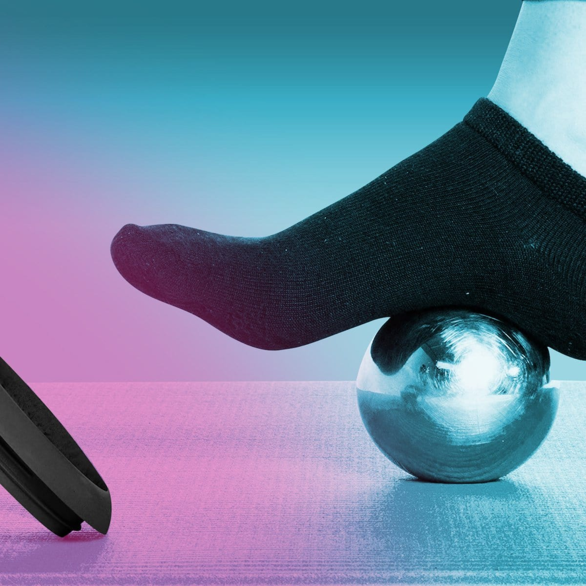 Dot - 2 in 1 massage ball - Ø 8 cm - Jolt