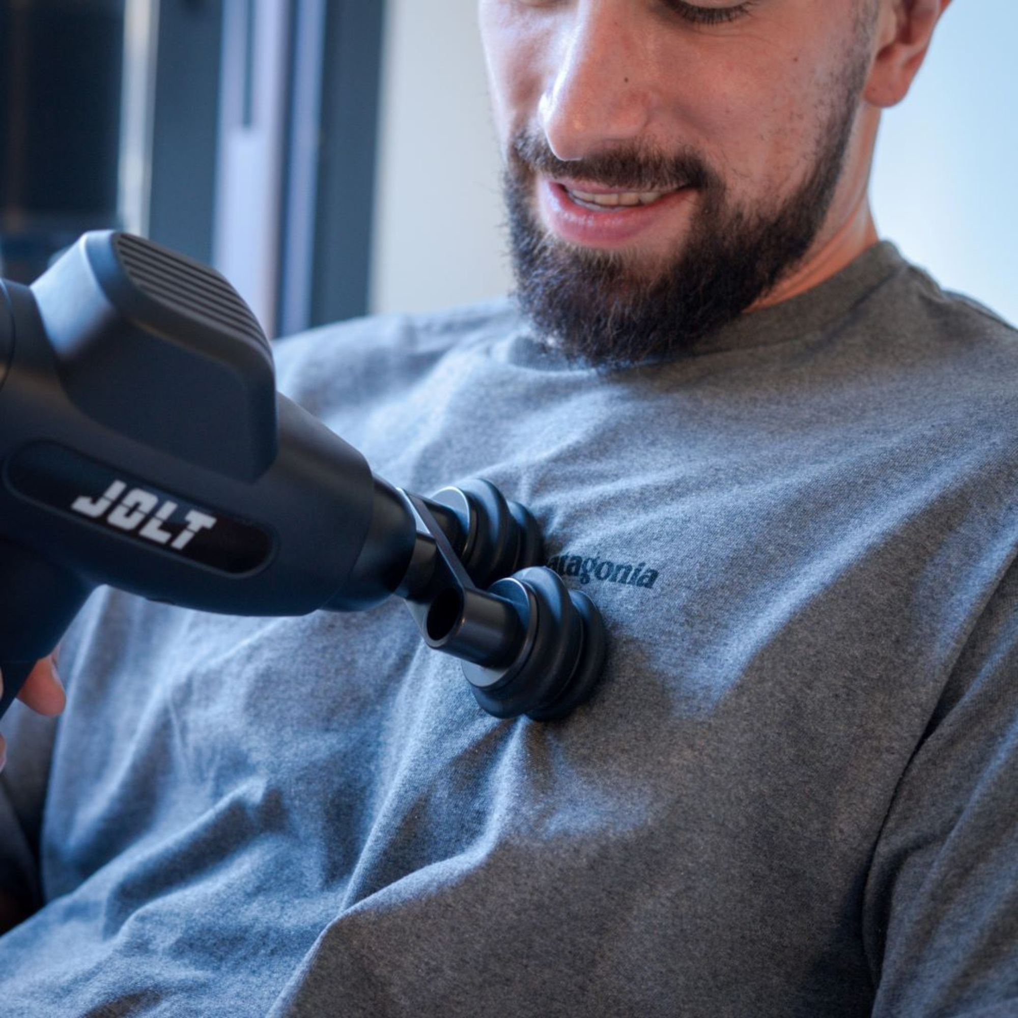 Double tête pour pistolet de massage - Jolt Double Head