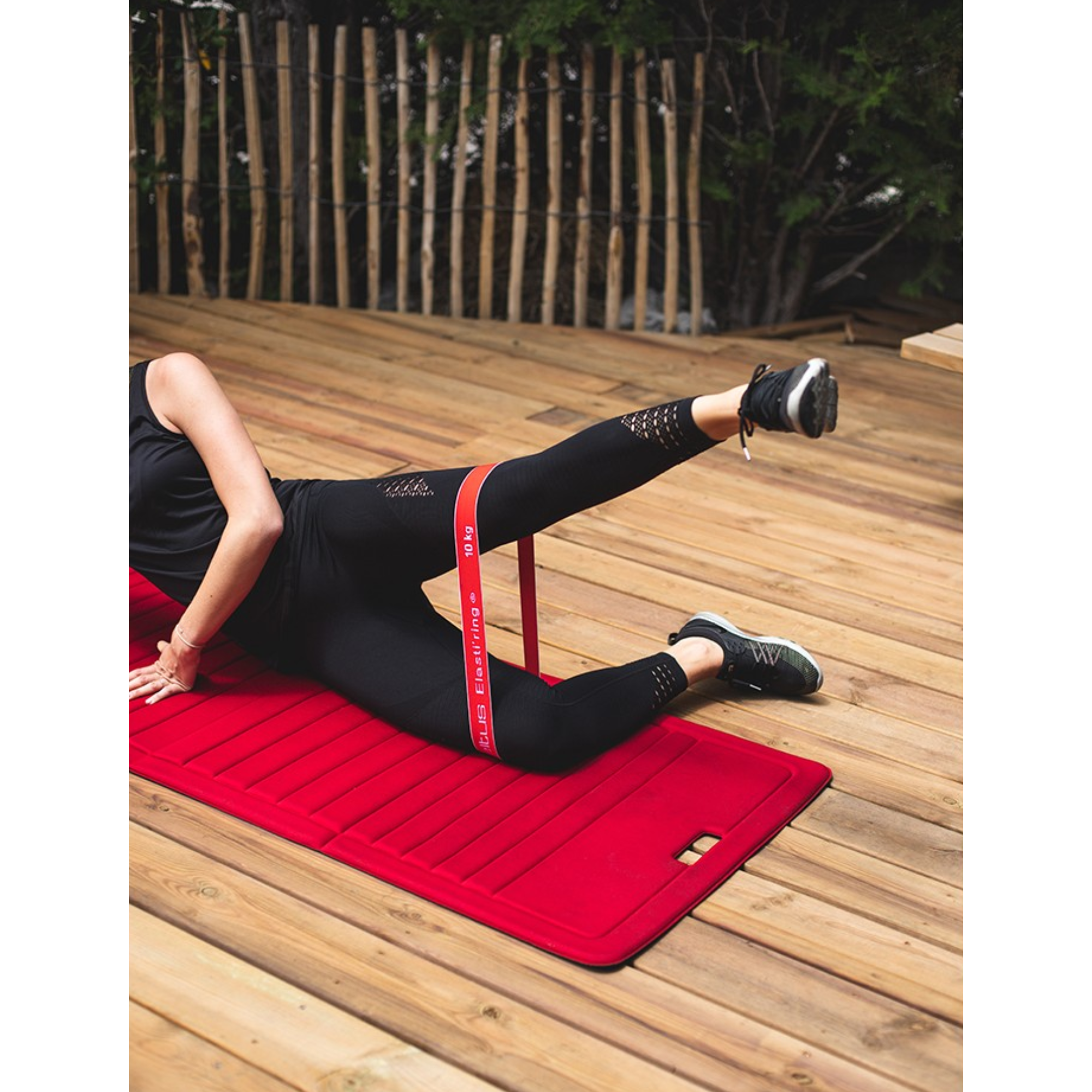 Elasti'ring® Rouge 33 cm - 10 kg - Sveltus