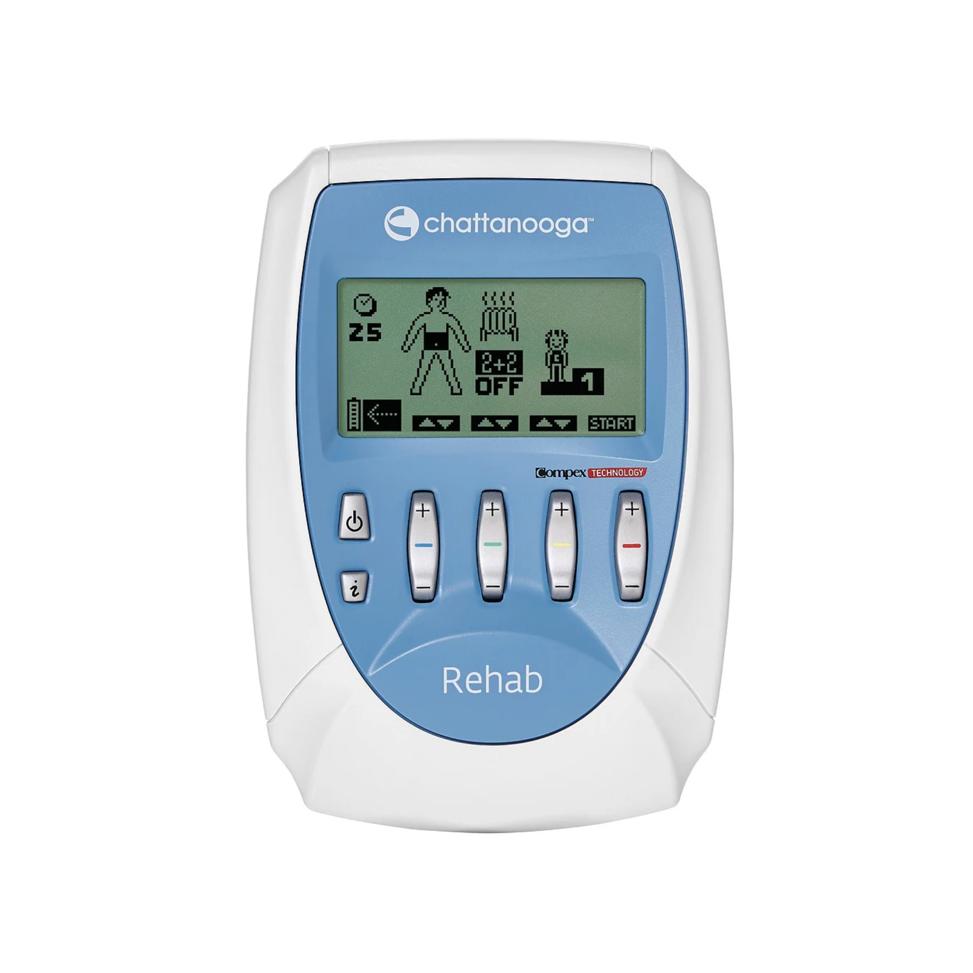 Compex® Chattanooga® Pro Rehab Electrostimulator - Tens/Ems/Nmes - 4 channels - 22 programs