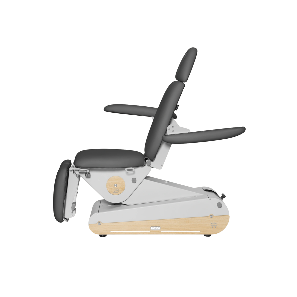 Fauteuil de pédicurie Électrique avec chauffage - 3 coloris - Swop P3 Up - Naggura