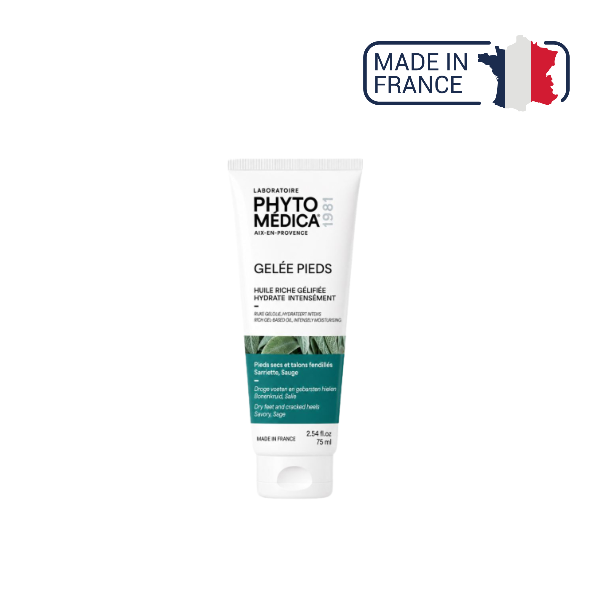 Gelée pieds sains hydratante - 75 ml - Phytomedica