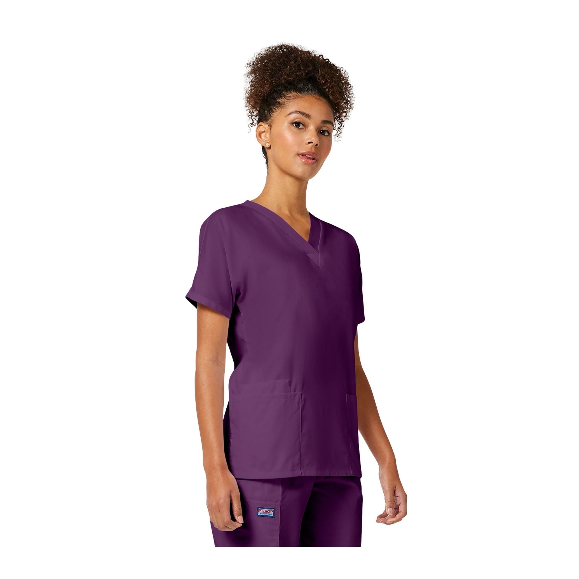 Guéthary - Medical tunic - V-neck - Short sleeves - Women - Cherokee - Color 2