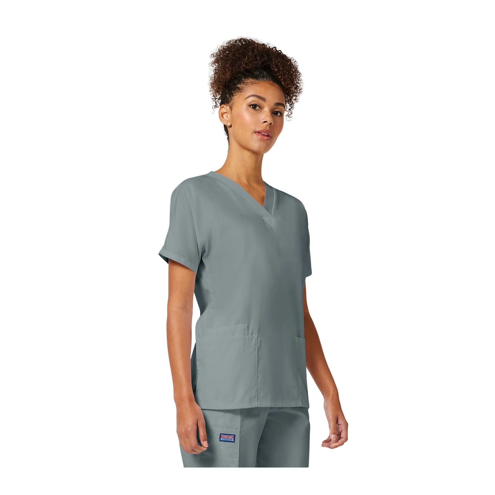 Guéthary - Medical tunic - V-neck - Short sleeves - Women - Cherokee - Color 2