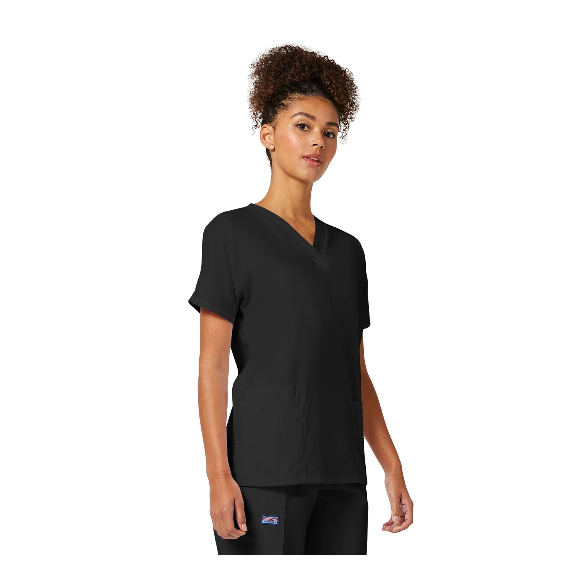 Guéthary - Medical tunic - V-neck - Short sleeves - Women - Cherokee - Color 2