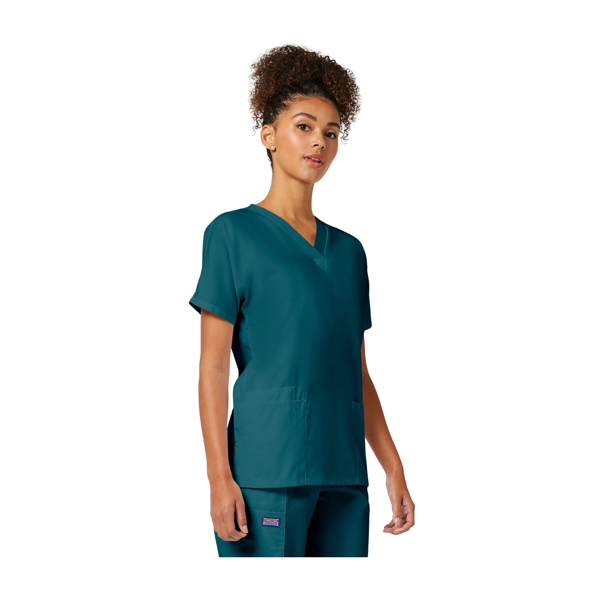 Guéthary - Medical tunic - V-neck - Short sleeves - Women - Cherokee - Color 2