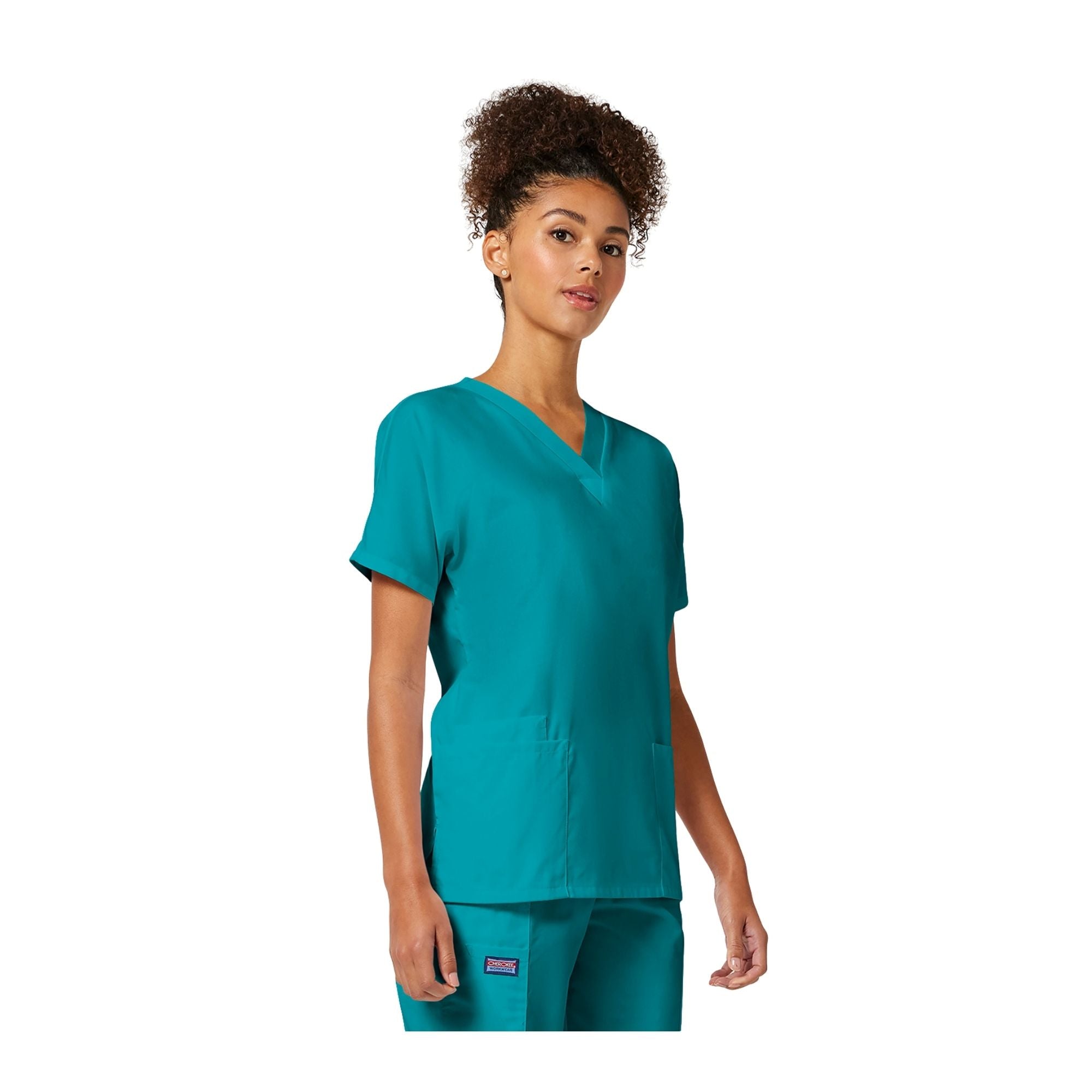 Guéthary - Medical tunic - V-neck - Short sleeves - Women - Cherokee - Color 2