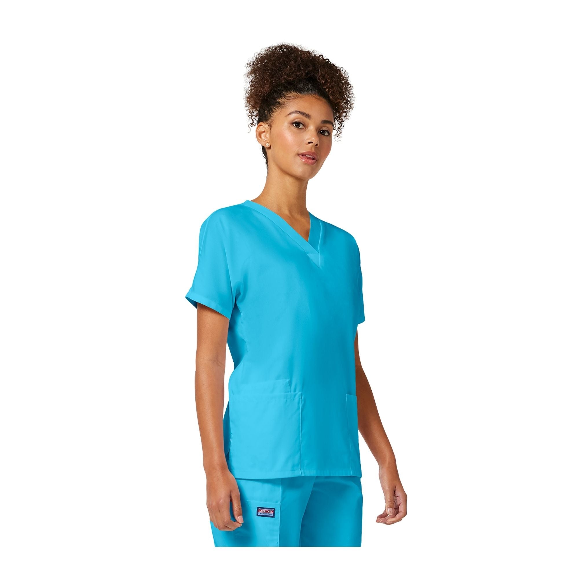 Guéthary - Medical tunic - V-neck - Short sleeves - Women - Cherokee - Color 2