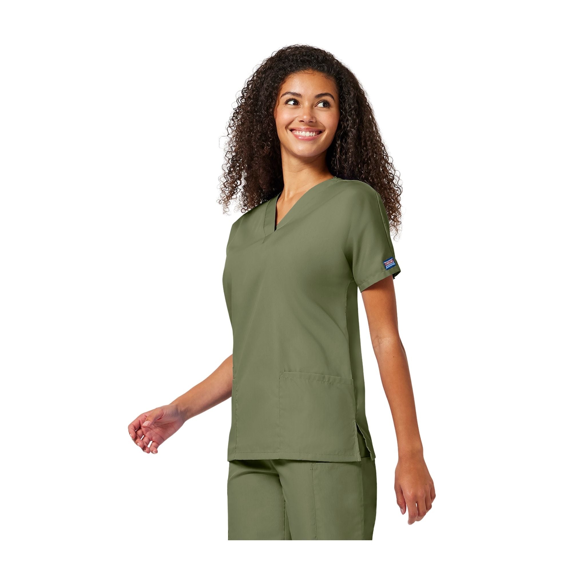 Guéthary - Medical tunic - V-neck - Short sleeves - Women - Cherokee - Color 2