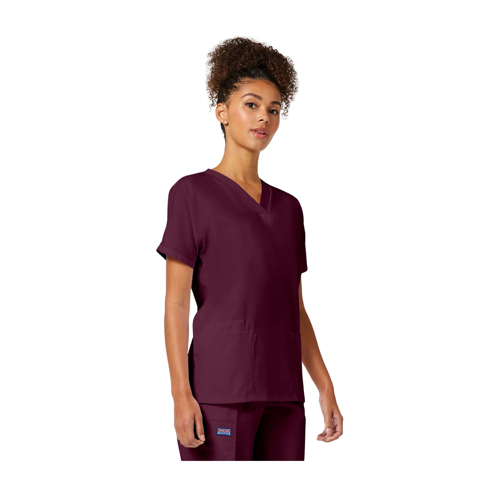 Guéthary - Medical tunic - V-neck - Short sleeves - Women - Cherokee - Color 2