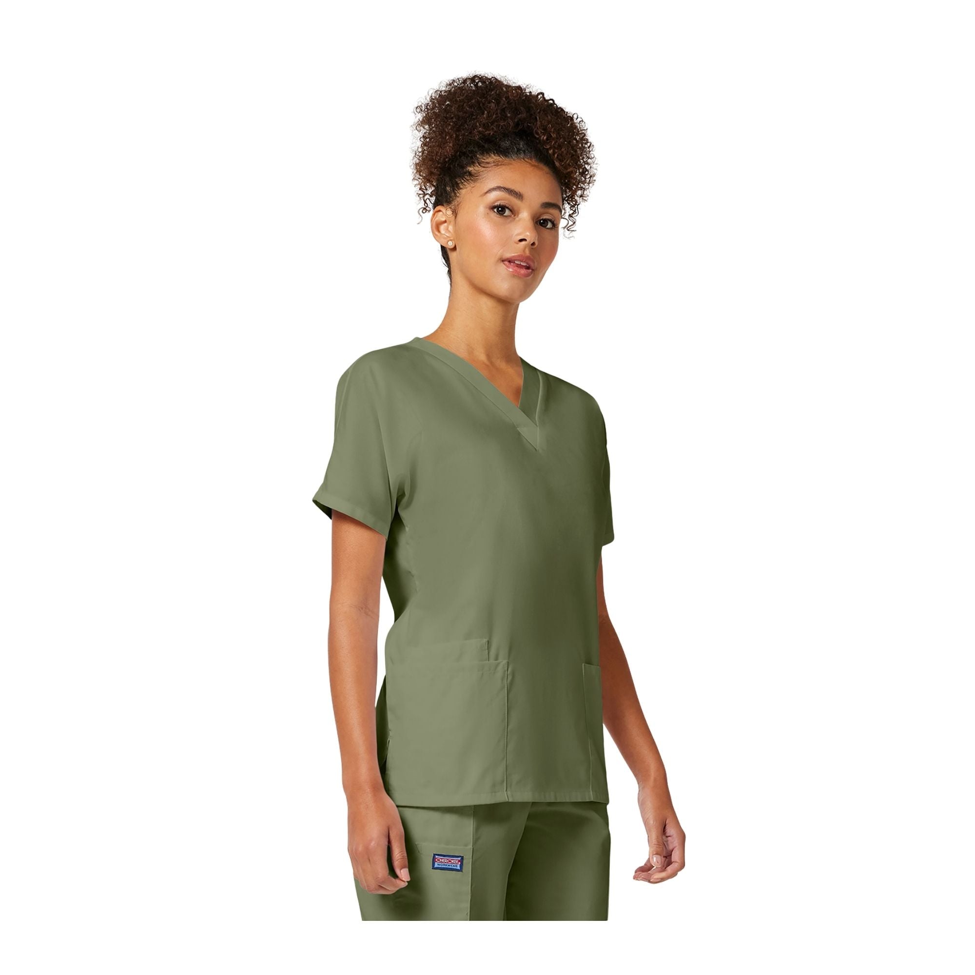 Guéthary - Medical tunic - V-neck - Short sleeves - Women - Cherokee - Color 2