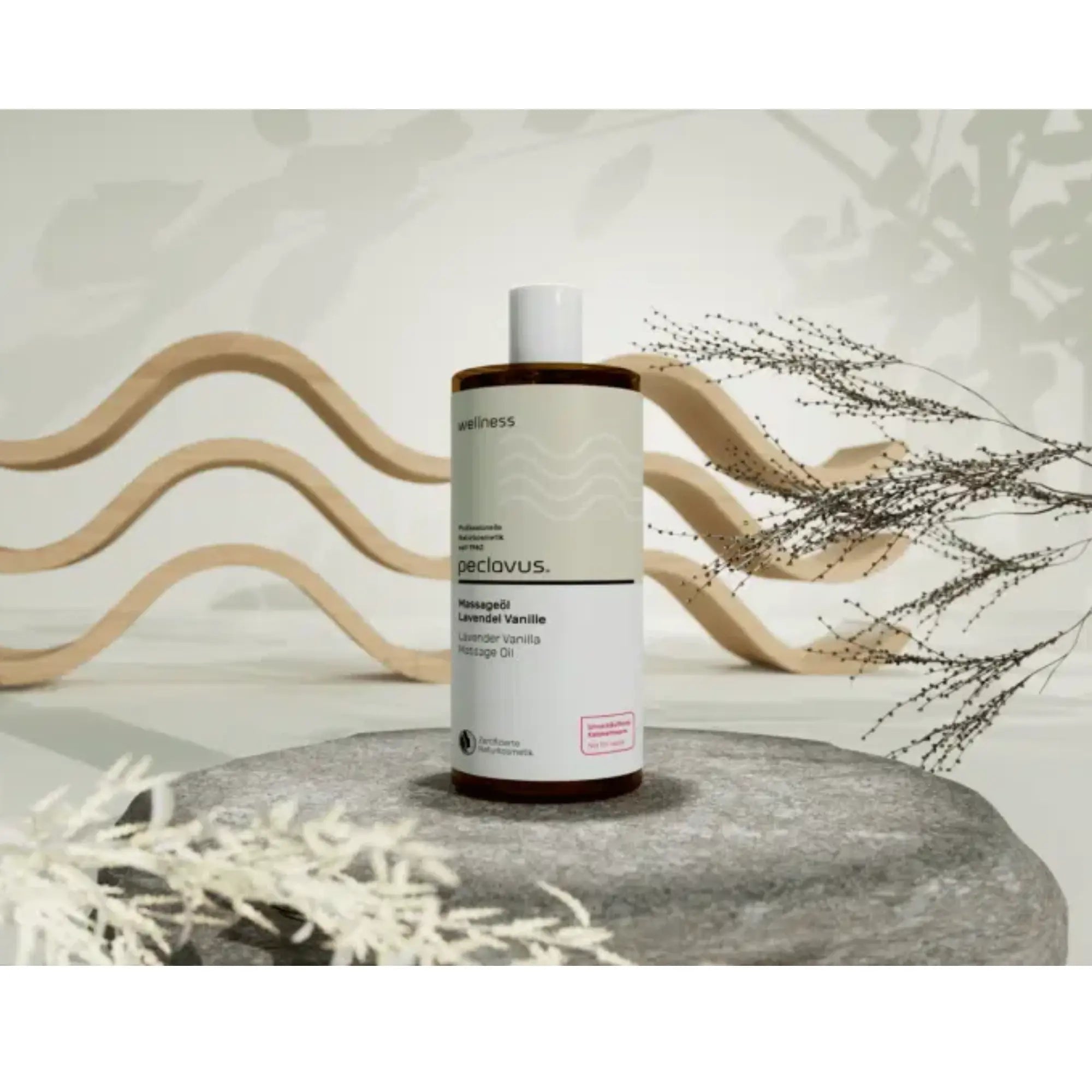 Massage oil - Lavender Vanilla - 500 ml - Peclavus