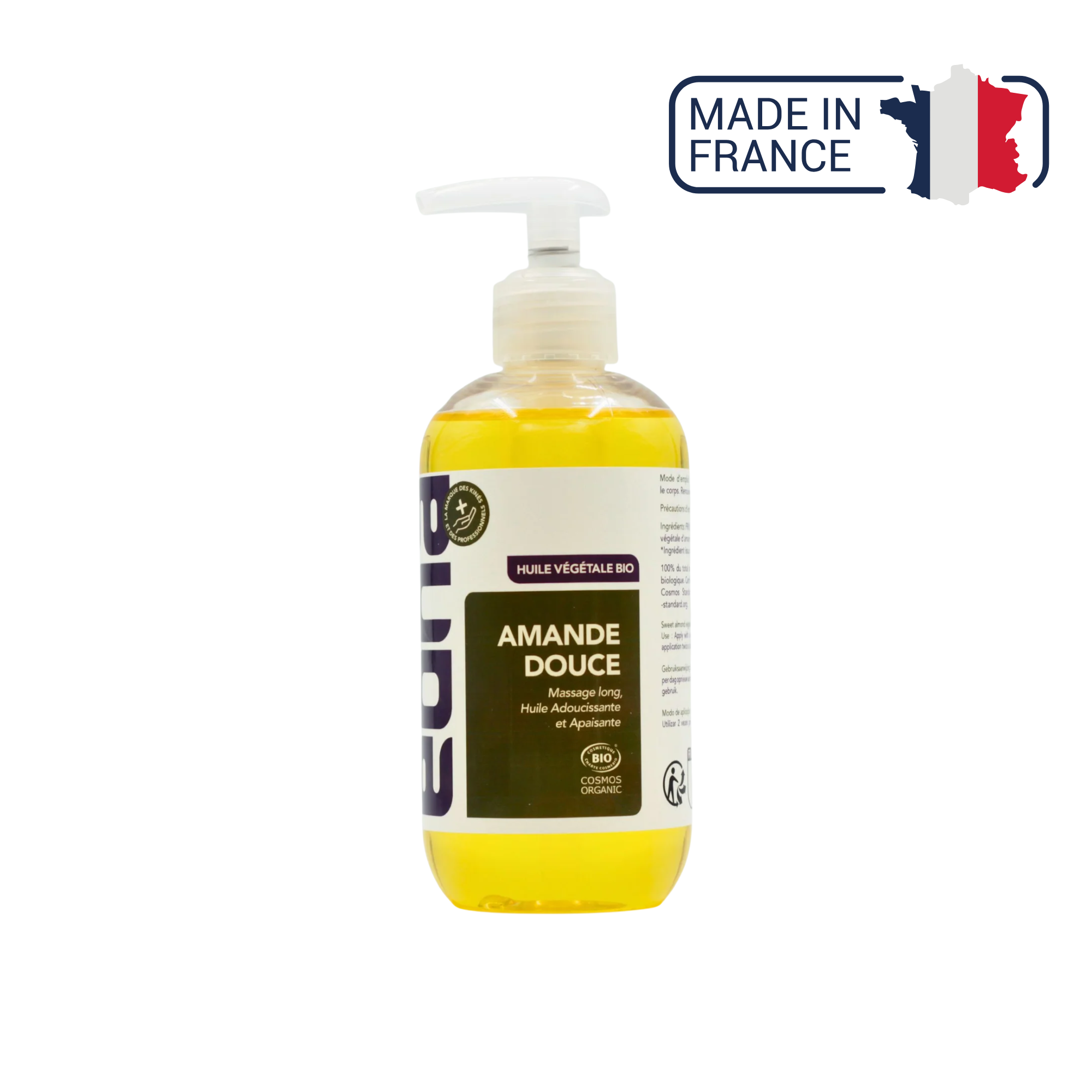 Huile de massage - Amande douce - 250 ml - Bio - Eona